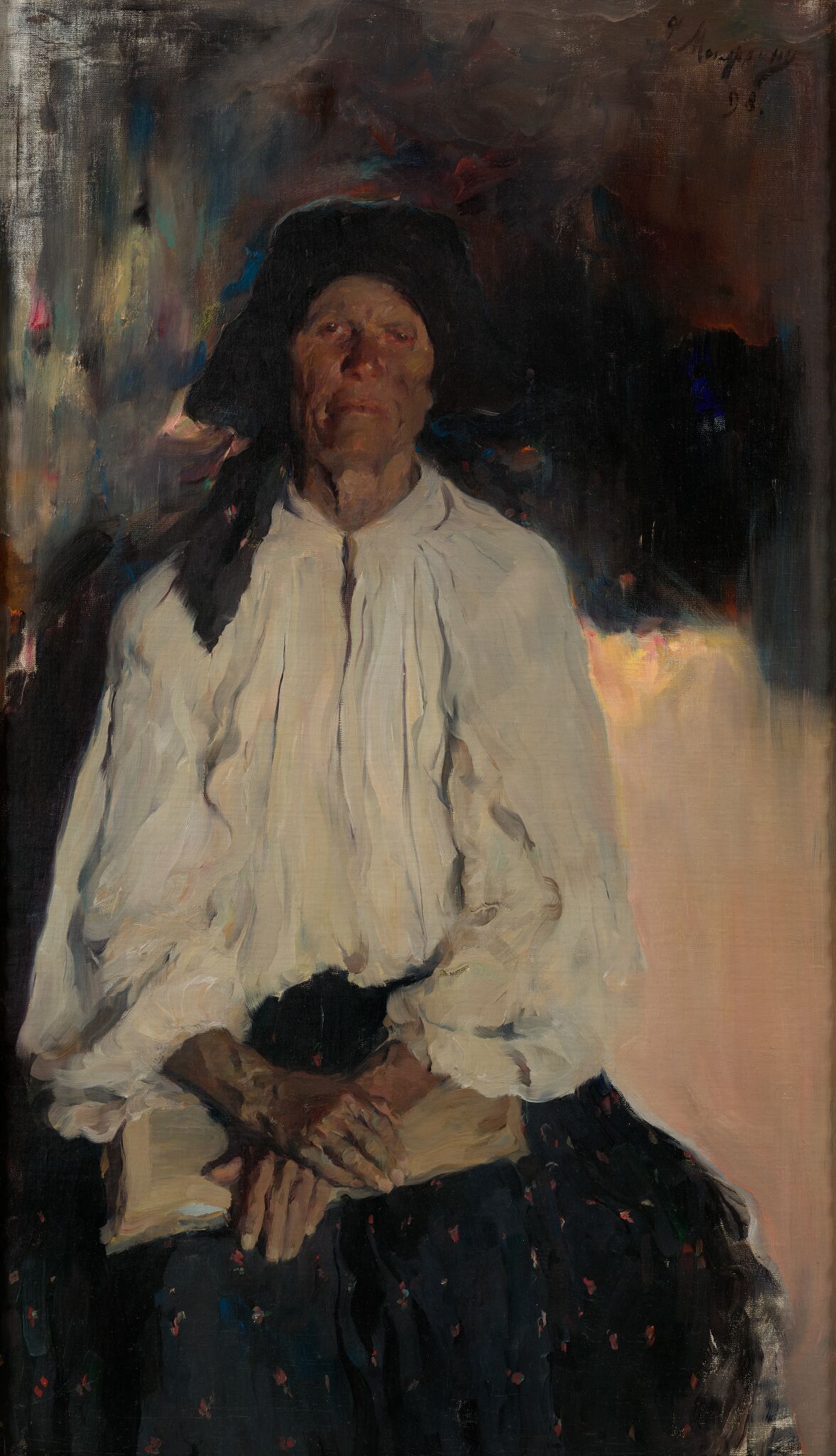 Старуха, Filipp Malyavin, 1898