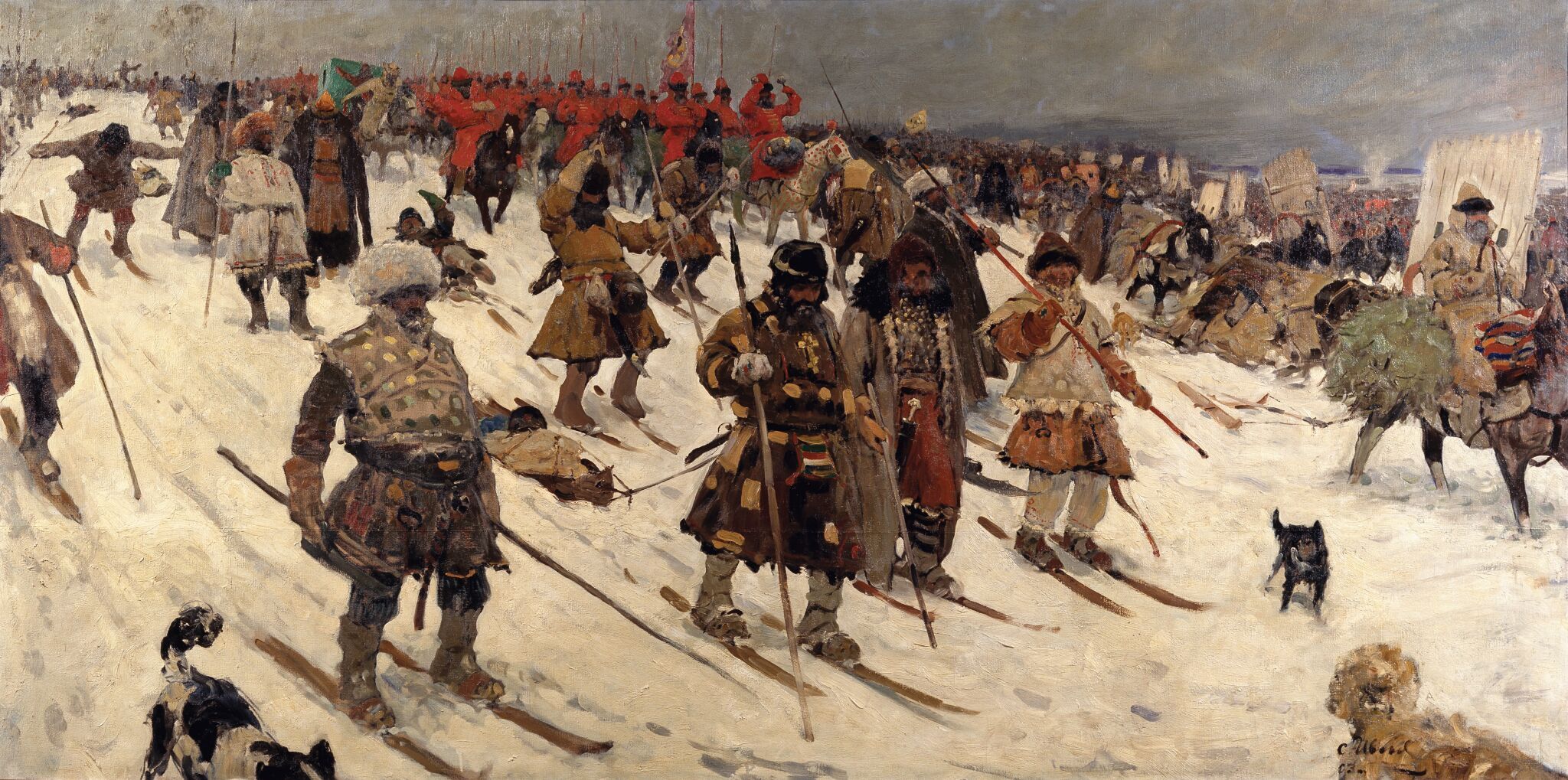 Поход москвитян. XVI век, Sergey Ivanov, 1903