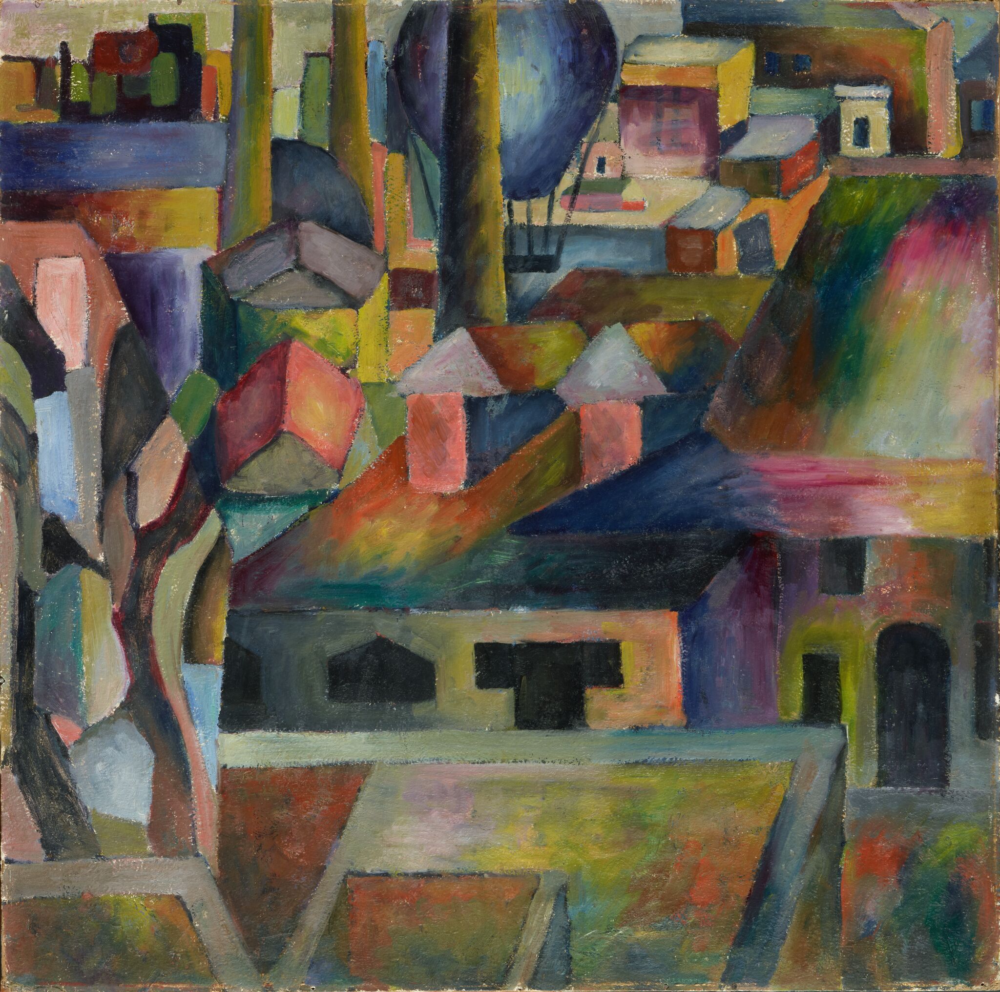 Париж, Aristarkh Lentulov, 1911
