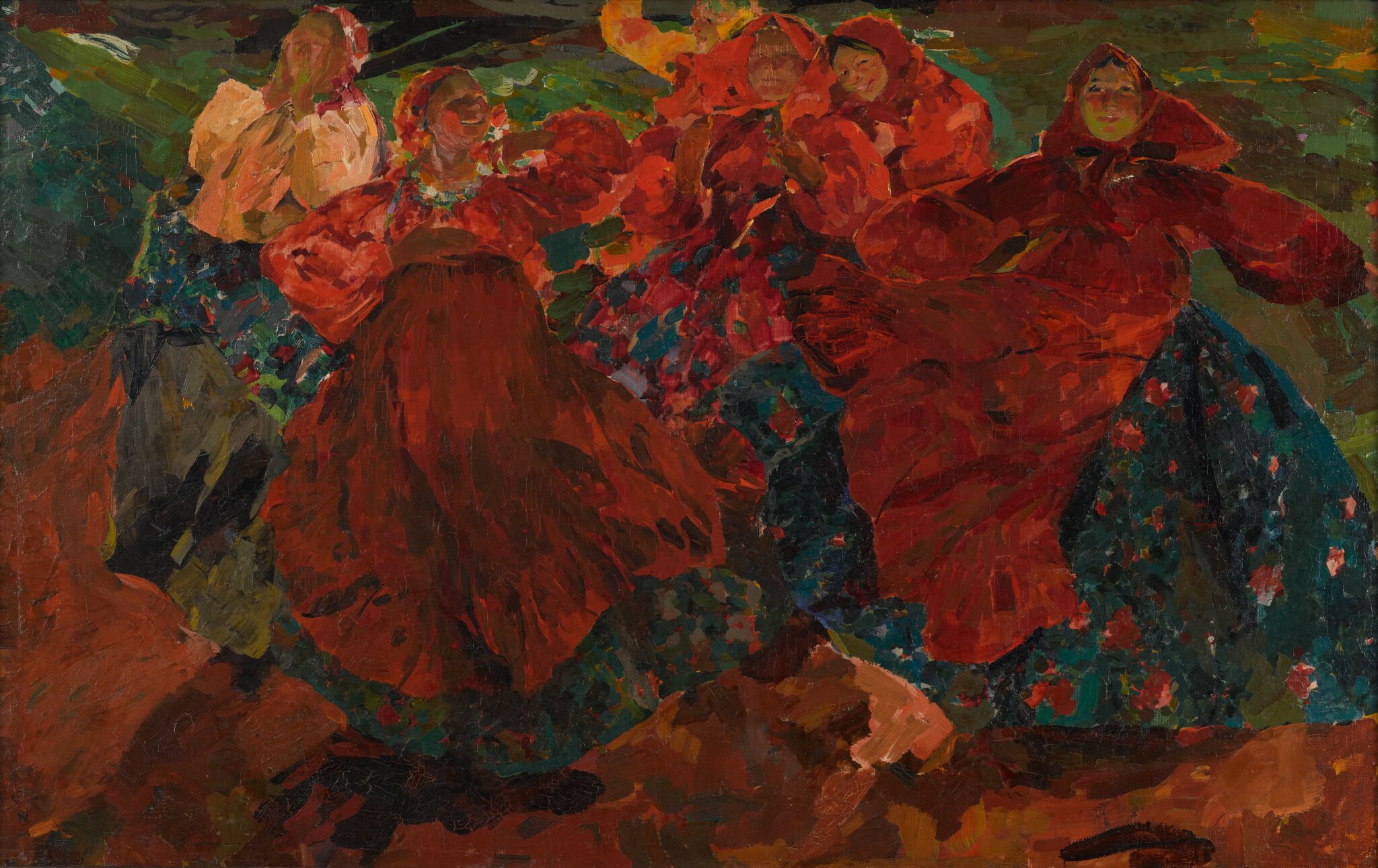 Вихрь, Filipp Malyavin, 1905