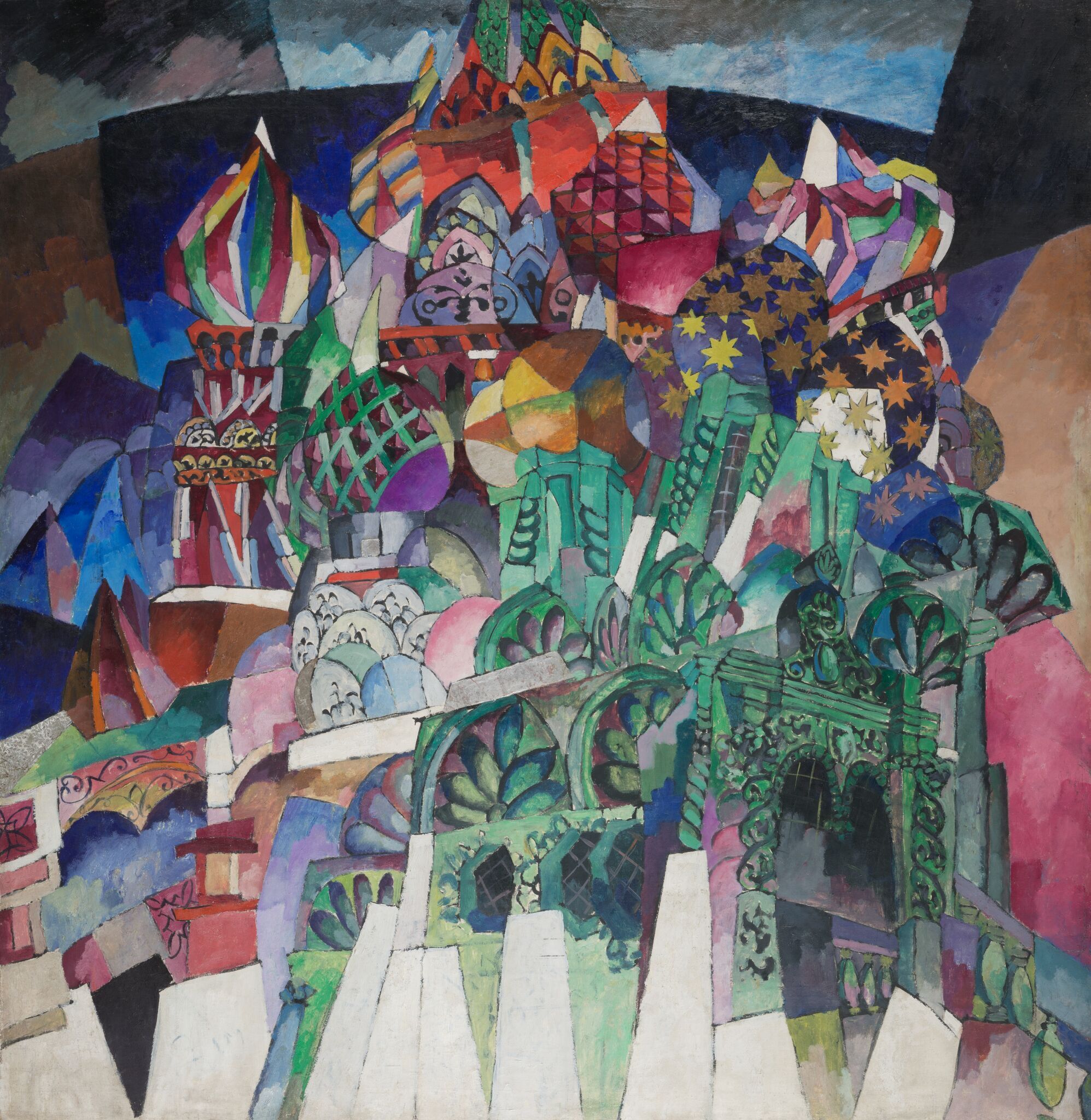 Василий Блаженный, Aristarkh Lentulov, 1913