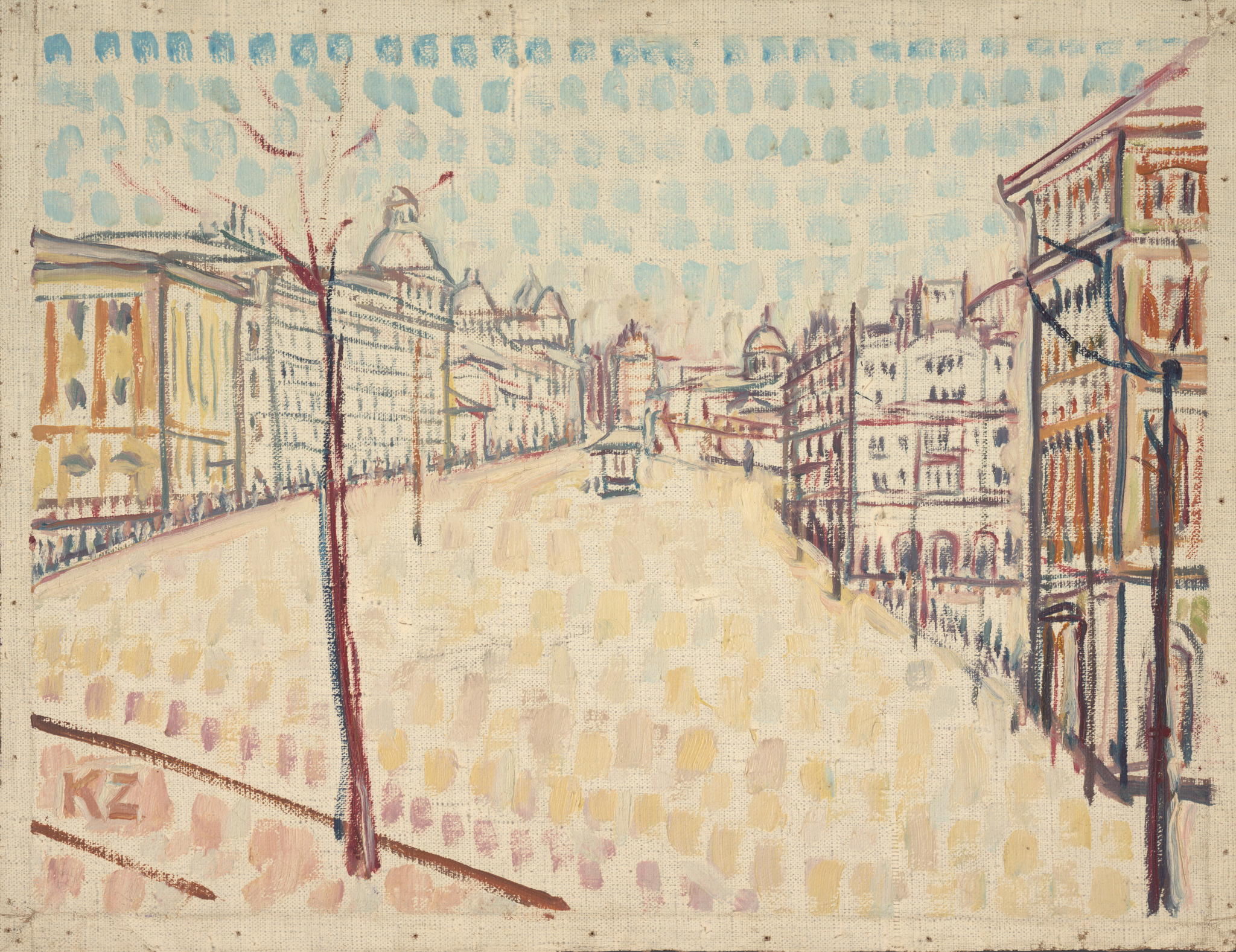Улица, Zelenevskiy Kazimir, 1920-1921