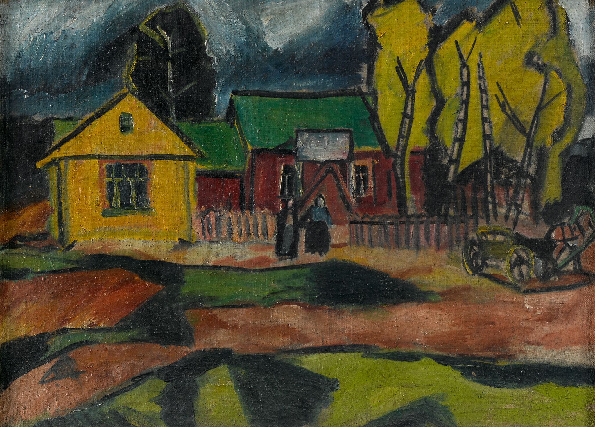 Деревенская улица, Alexei Morgunov, Ж-1288