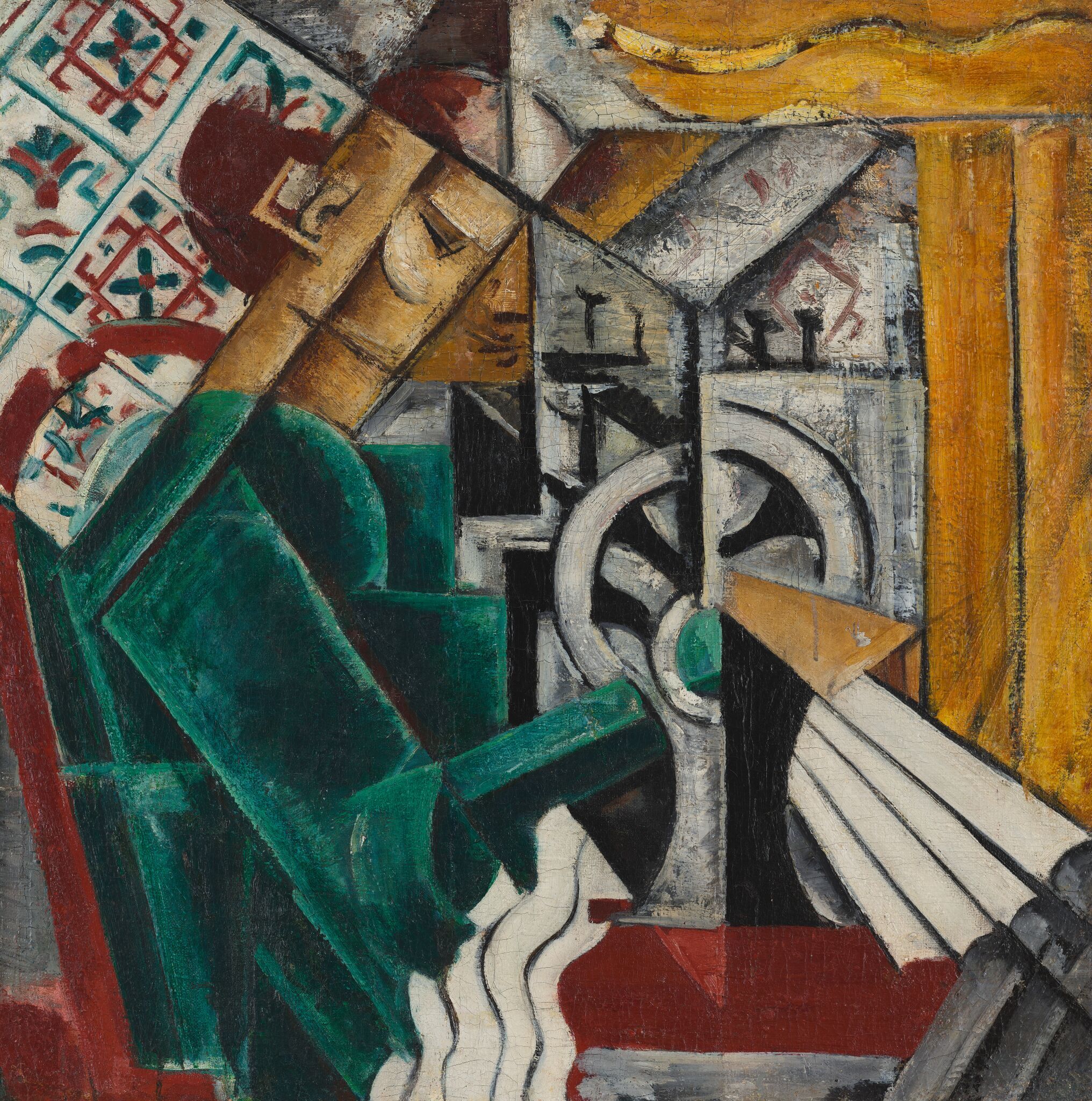 Швея, Nadezhda Udaltsova, 1912
