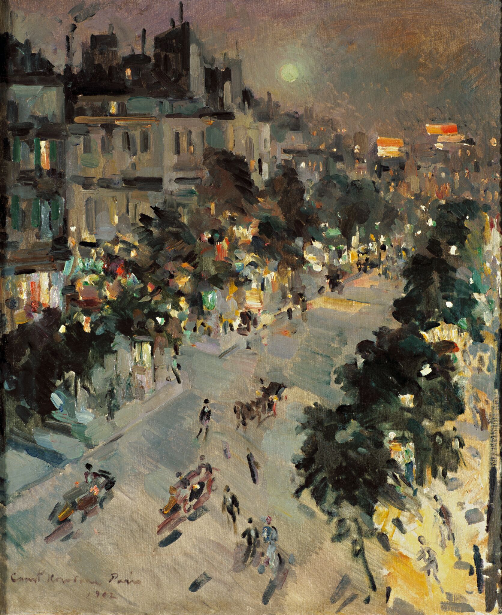 Париж, Konstantin Korovin, 1912