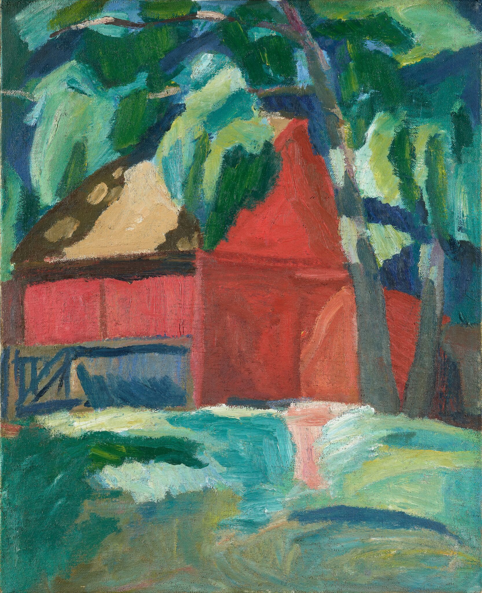 Красный дом, Alexei Morgunov, 1910–1911