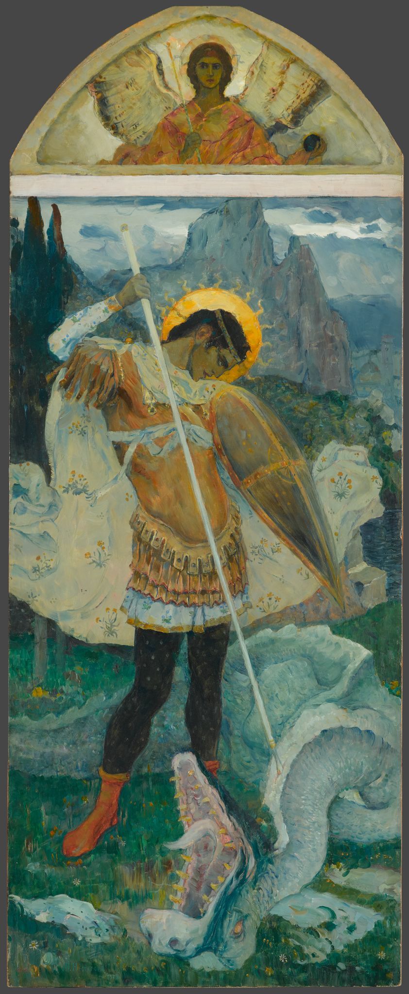 Георгий Победоносец, Mikhail Nesterov, 1908