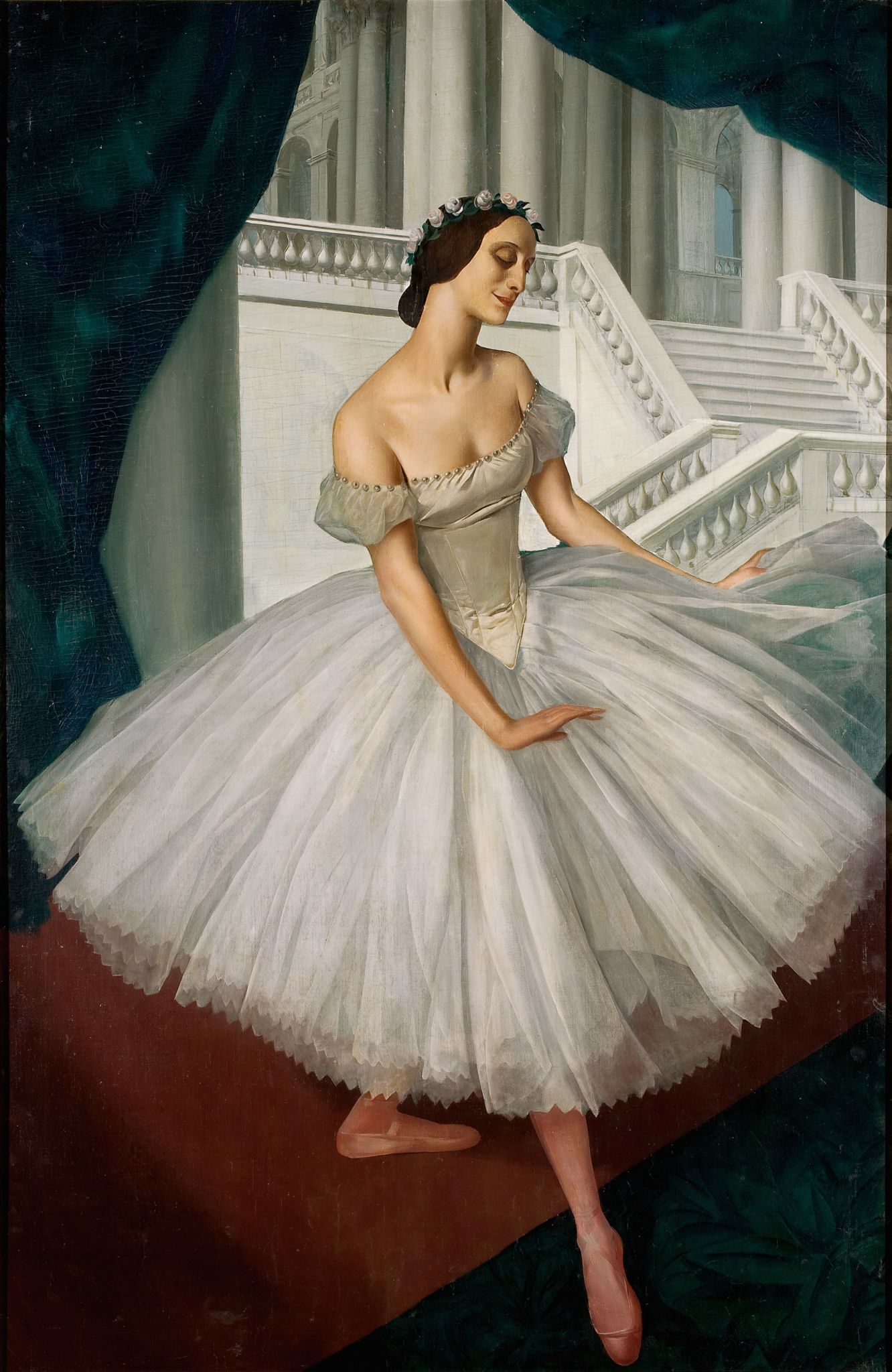 Портрет балерины Анны Павловой, Aleksandr Yakovlev, 1924
