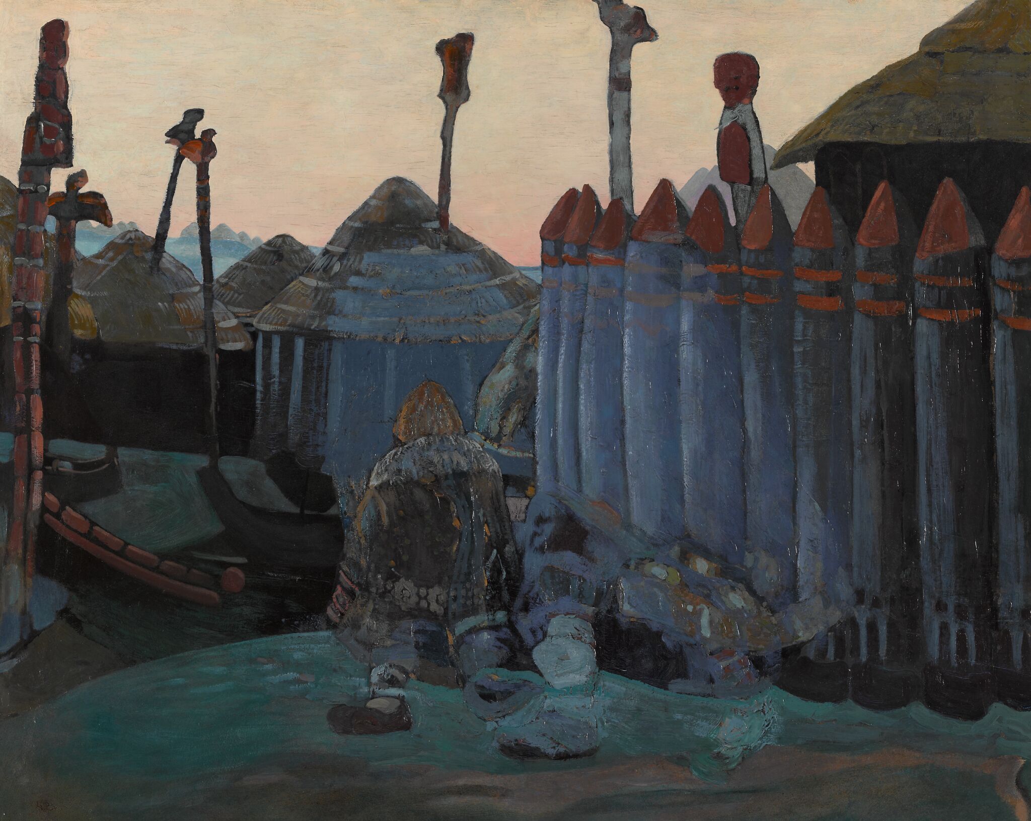 Языческое капище, Nicholas Roerich, mid-1900s