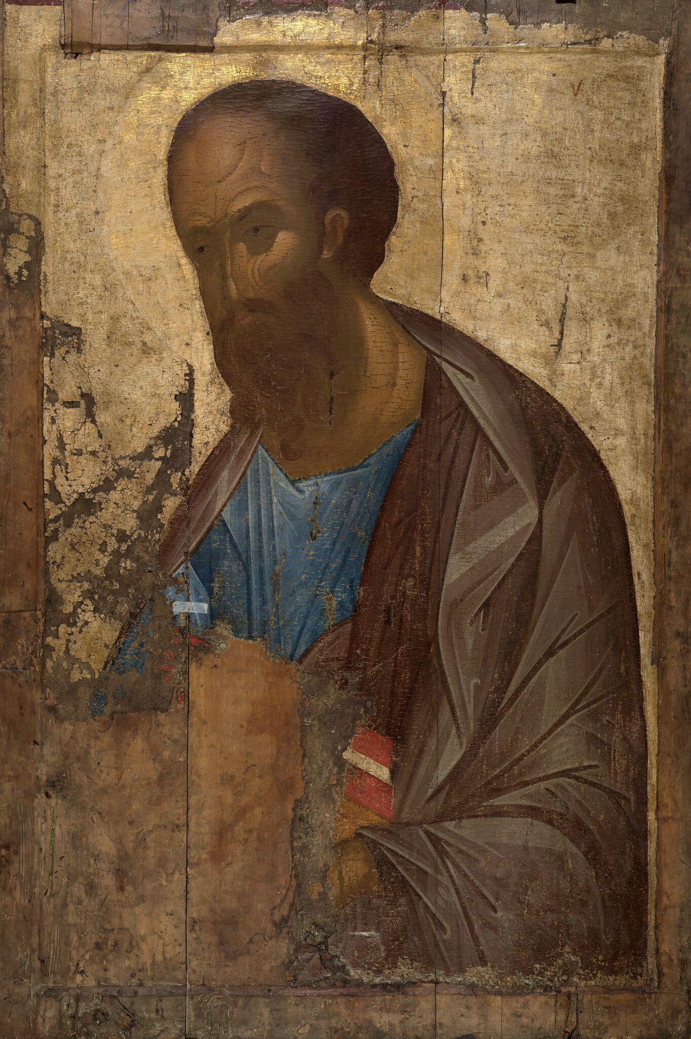 Апостол Павел из деисусного чина, Andrei Rublev, early 15th century