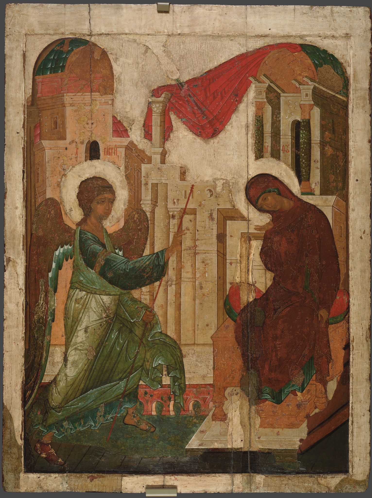 Благовещение, Andrei Rublev, c. 1408