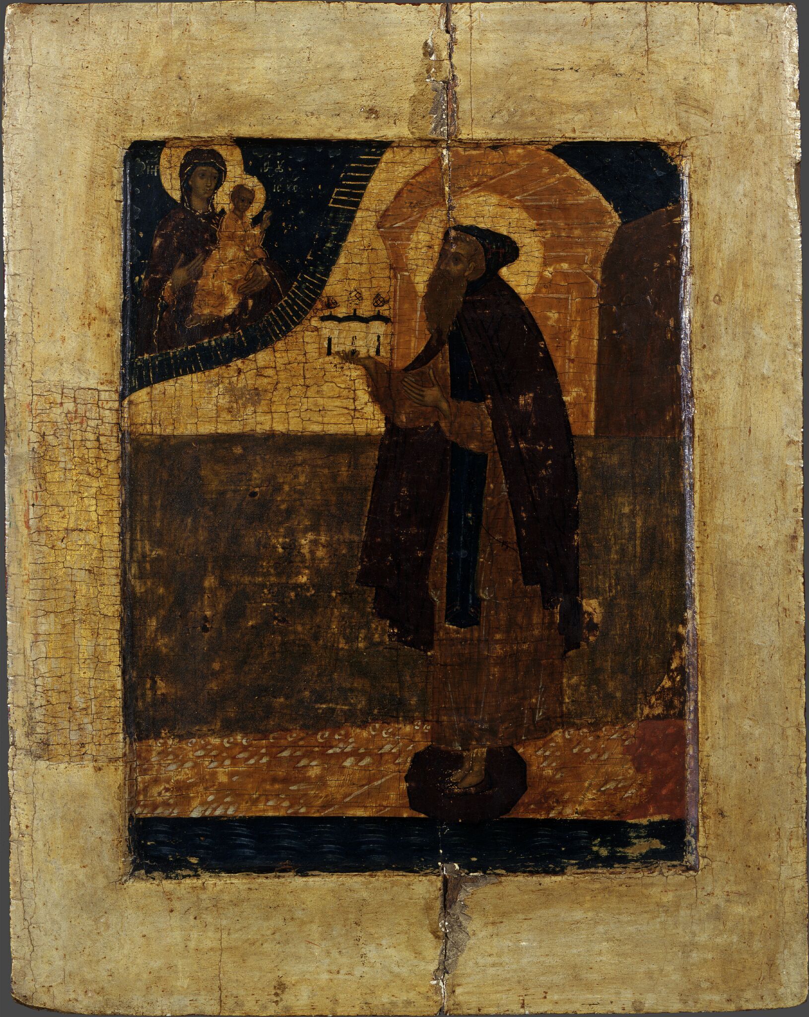 Преподобный Антоний Римлянин, second half of the 16th century