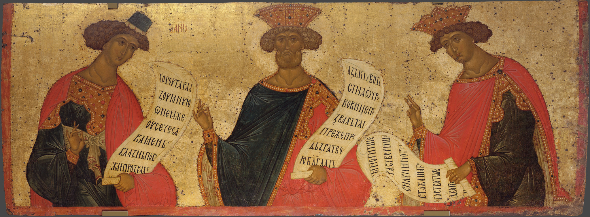 Пророки Даниил, Давид и Соломон, c. 1497