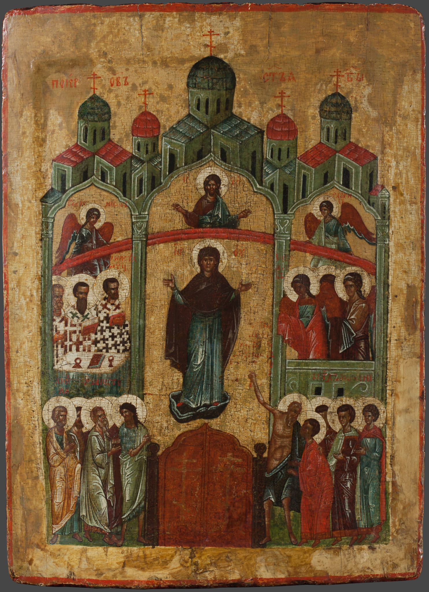 Покров, first half of the 15th century