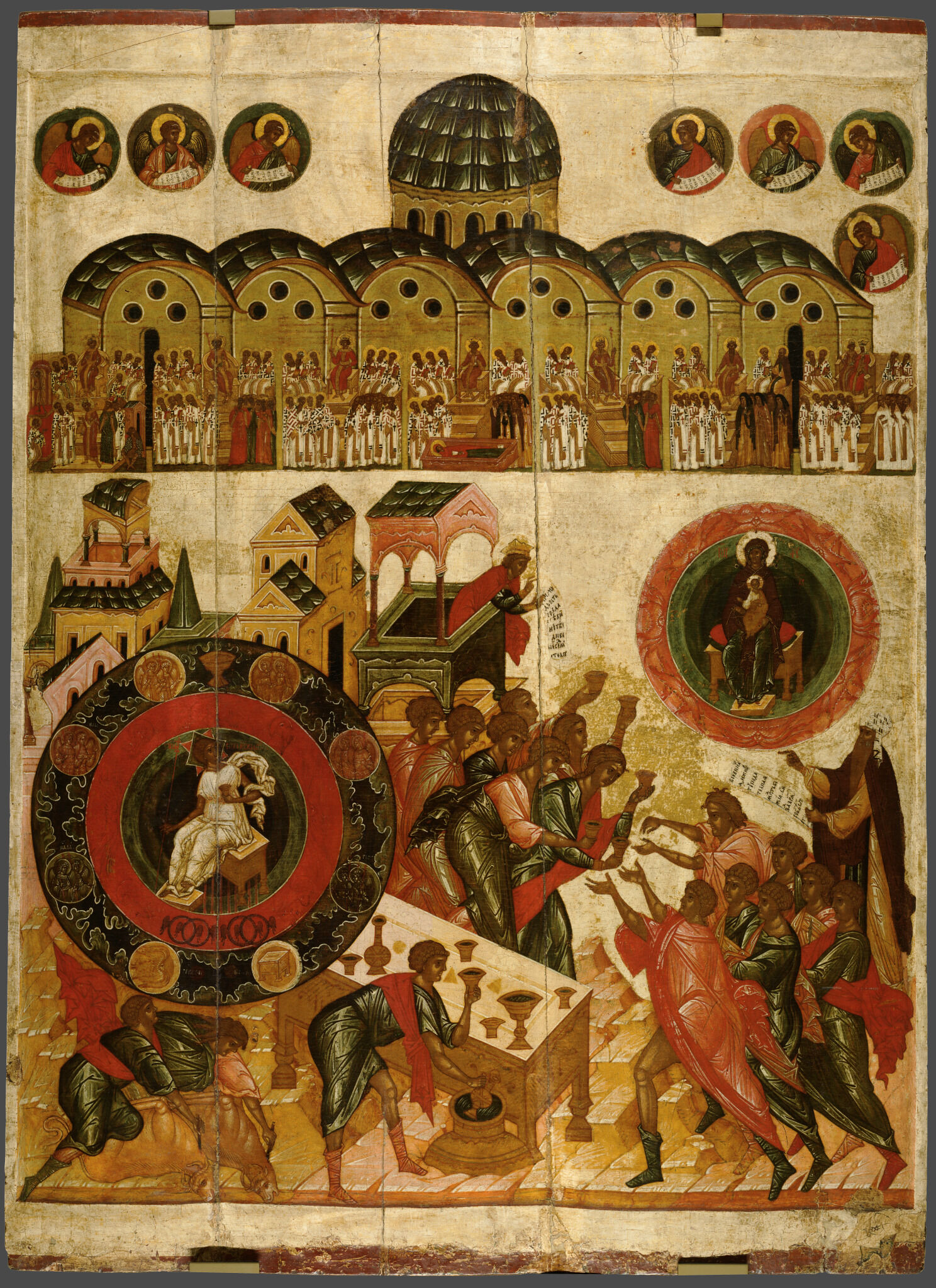 «Премудрость созда себе дом», first third of the 16th century