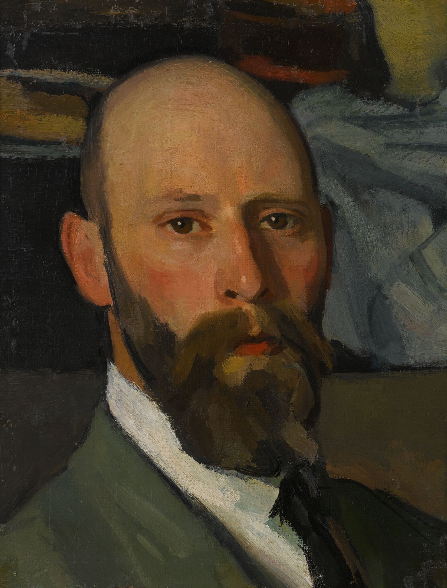 Портрет Петра Ивановича Нерадовского, Osip Braz, 1920–1921