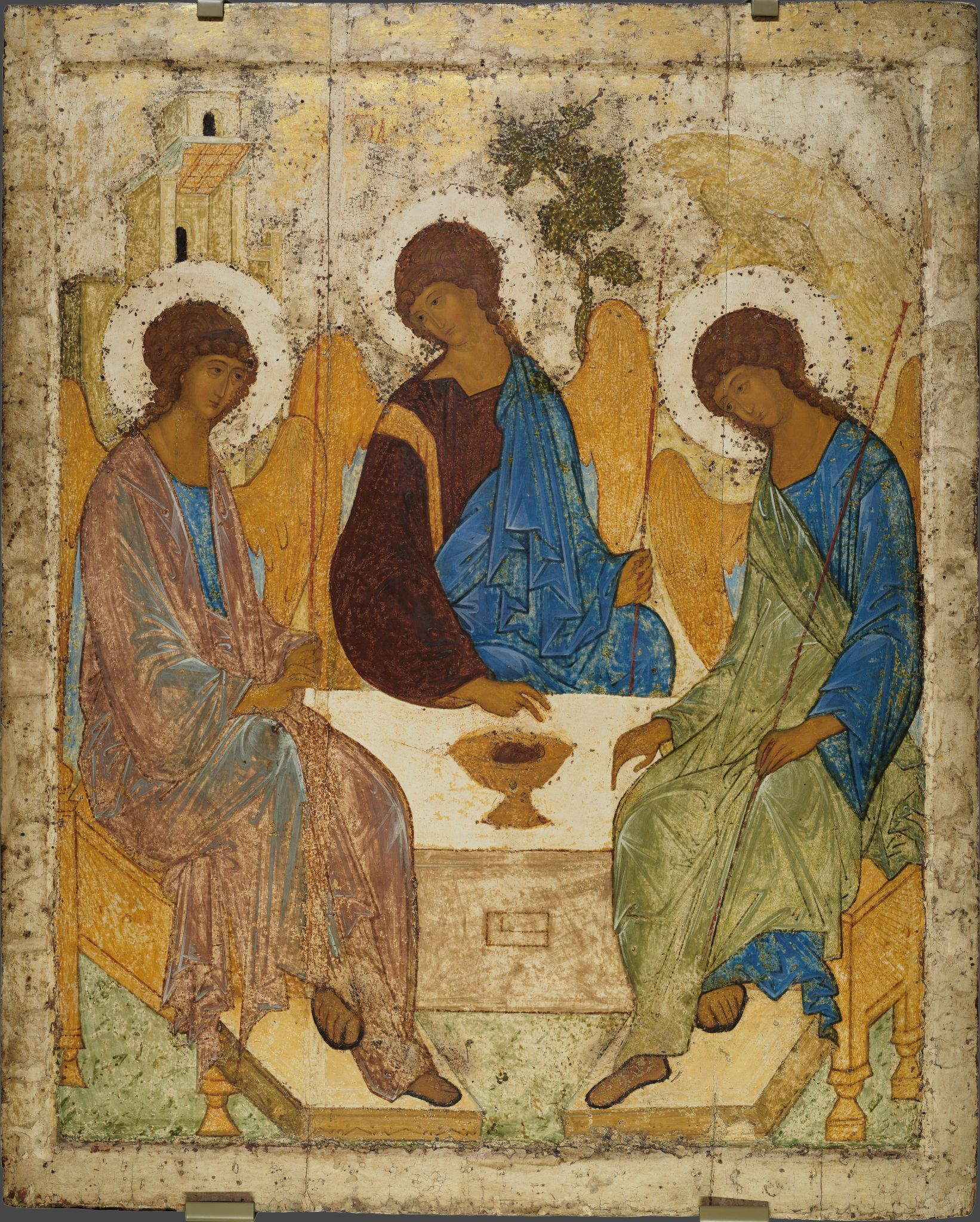 Святая Троица, Andrei Rublev, 1422-1427