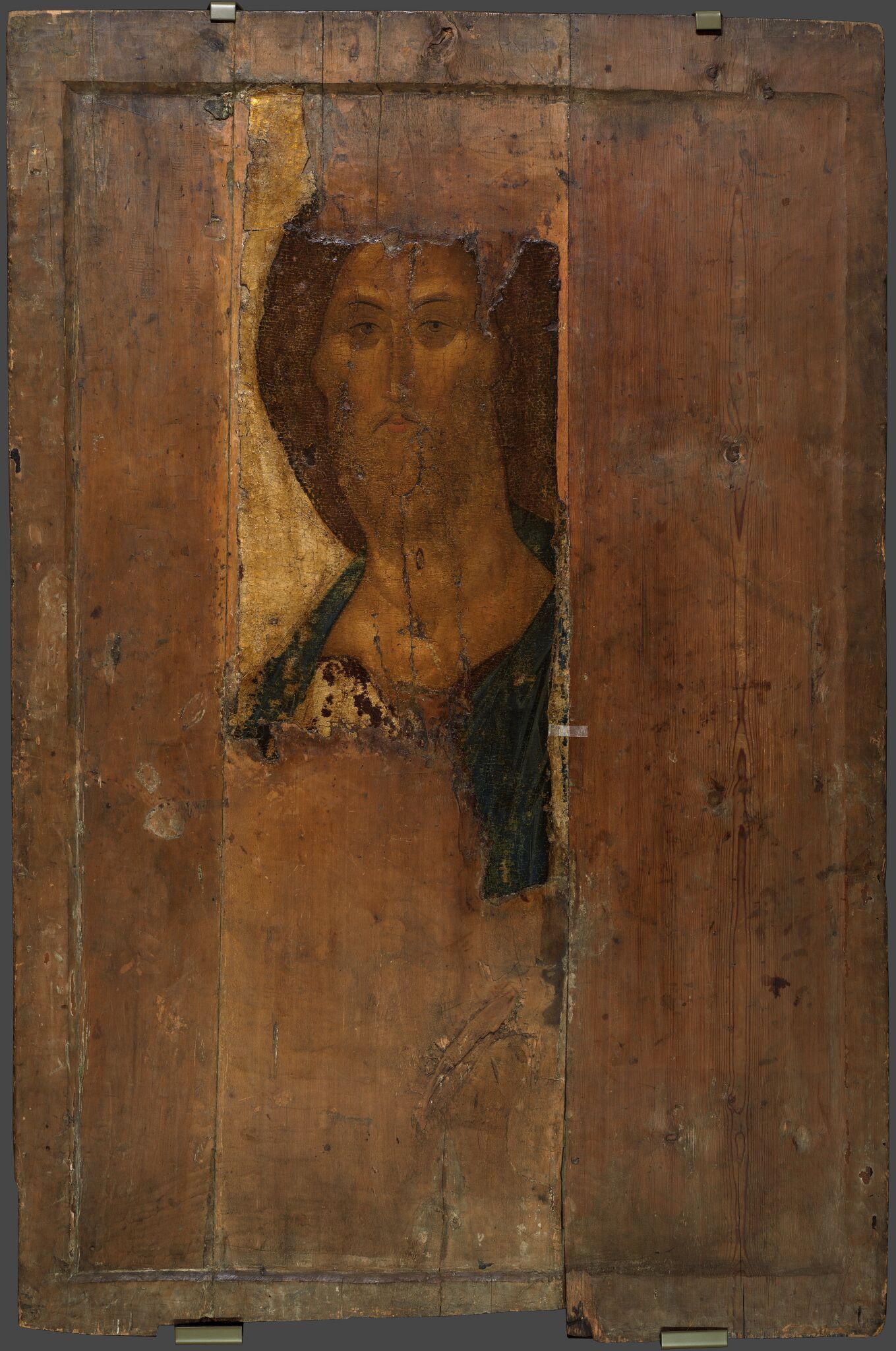 Спас, из Деисусного чина, Andrei Rublev, early 15th century