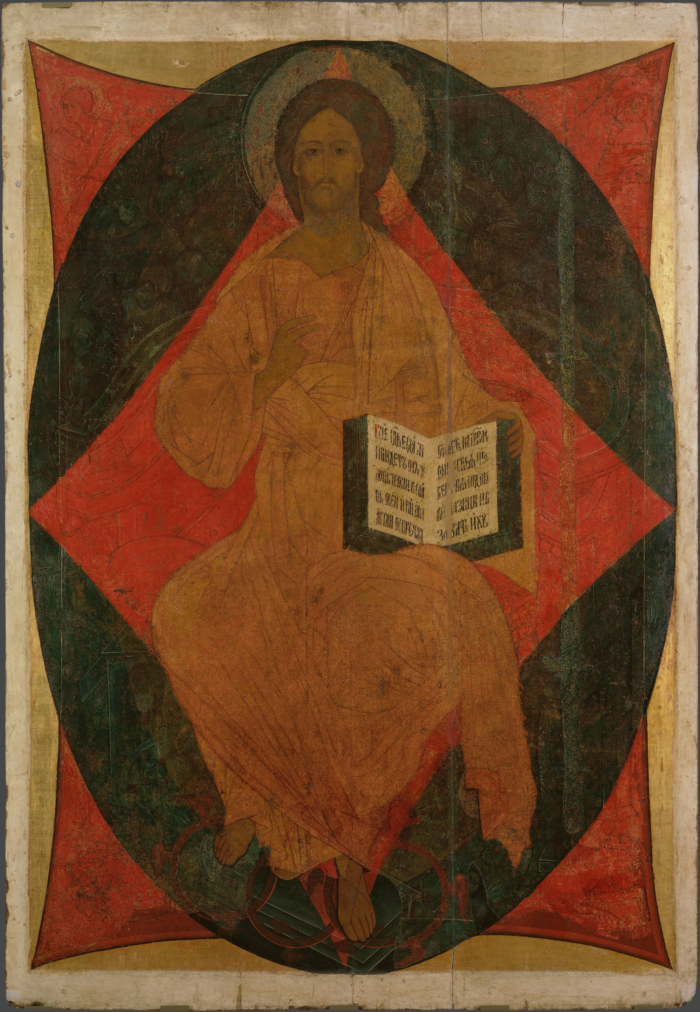 Спас в силах, из Деисусного чина, Andrei Rublev, c. 1408s–1410s