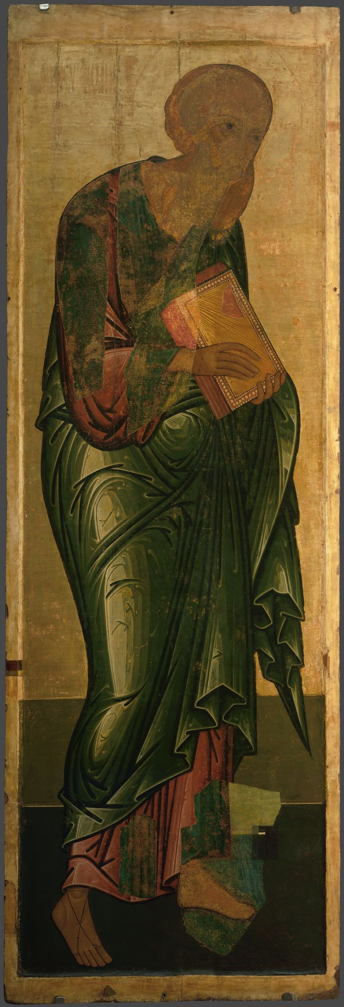 Апостол Иоанн Богослов, из Деисусного чина , Andrei Rublev, c. 1408s–1410s
