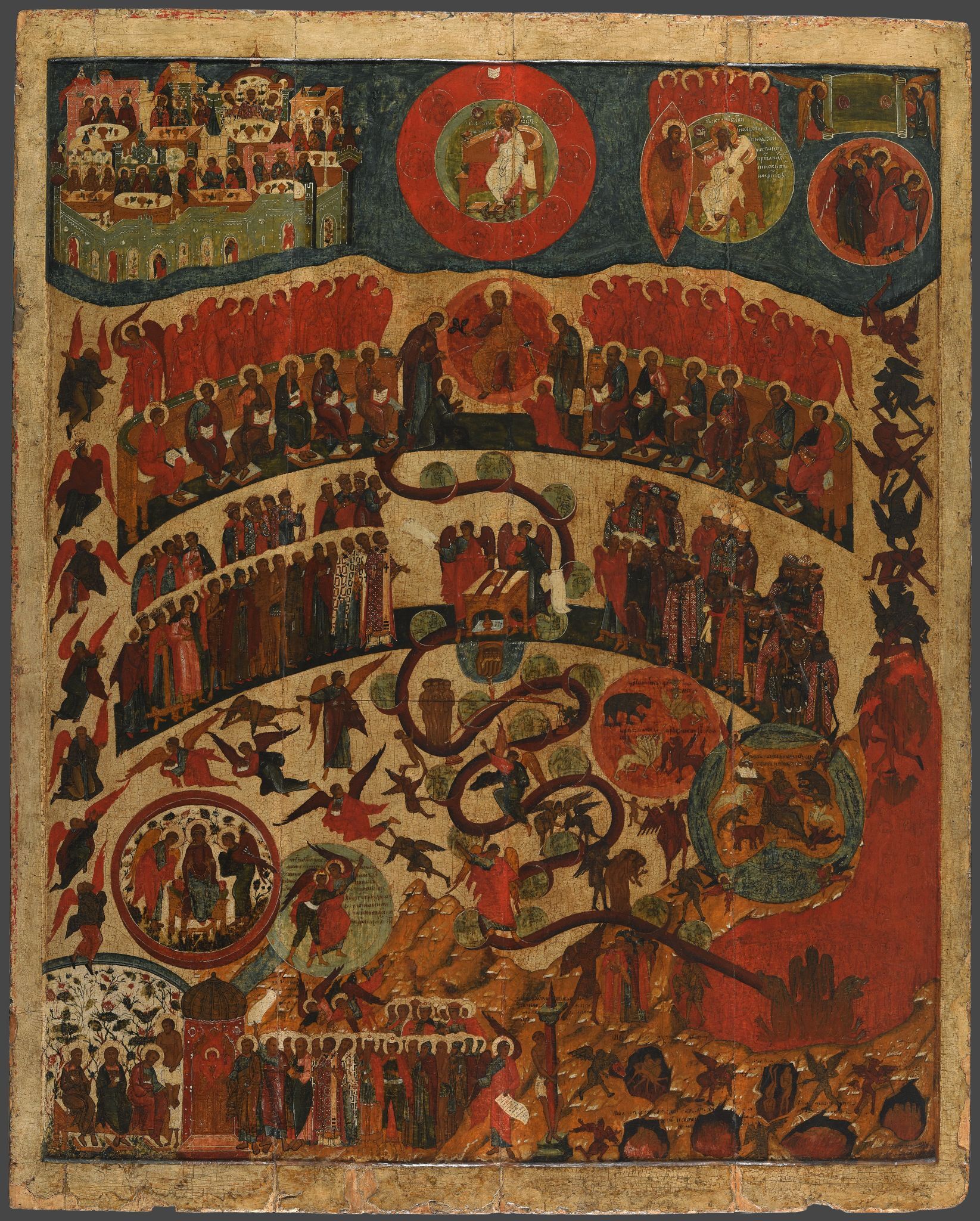 Страшный суд, second half of the 16th century