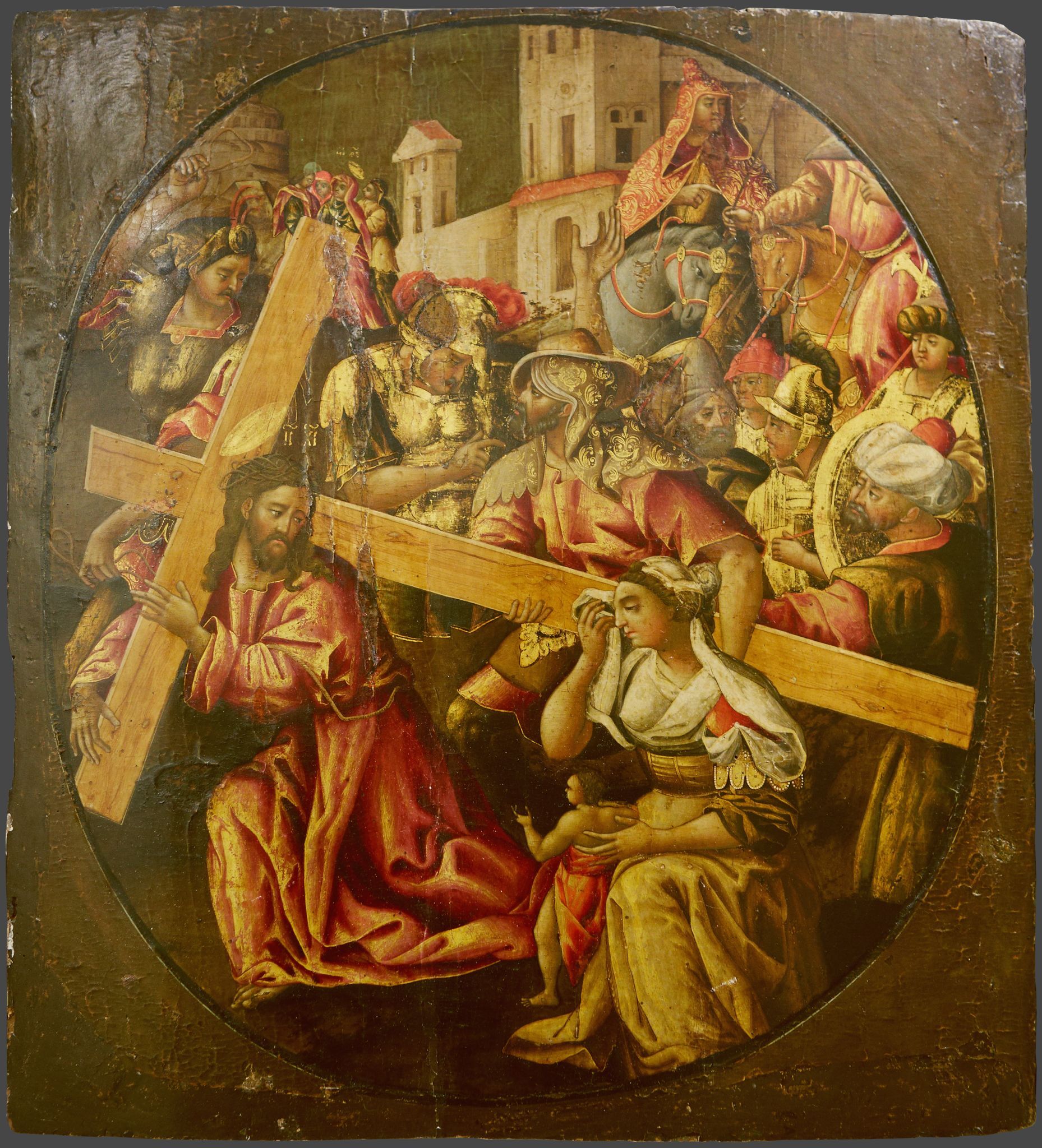 Несение креста, Kirill Ulanov, late 17th – early 18th century