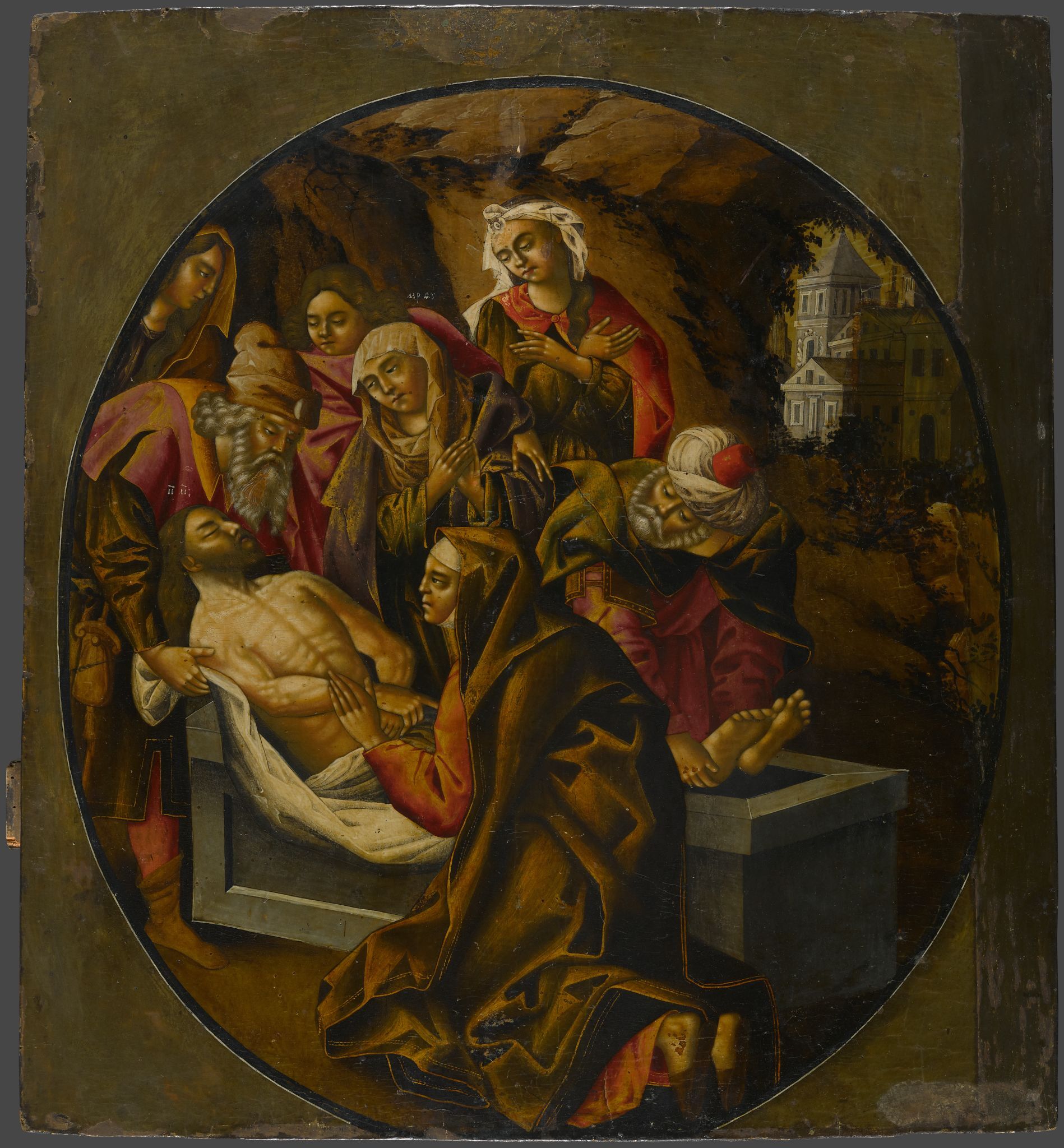 Положение во гроб, Kirill Ulanov, late 17th – early 18th century