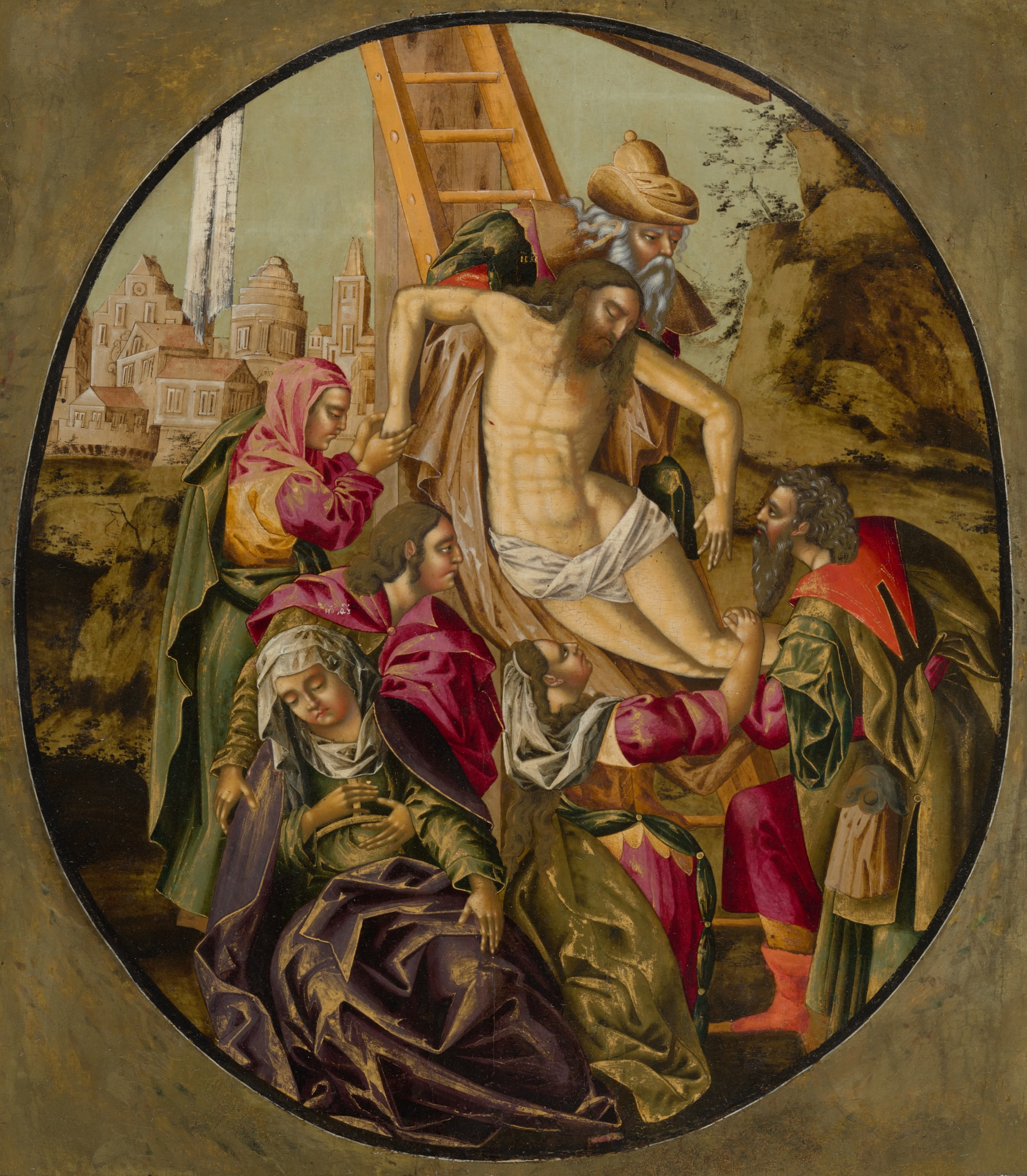 Снятие со Креста, Kirill Ulanov, late 17th – early 18th century
