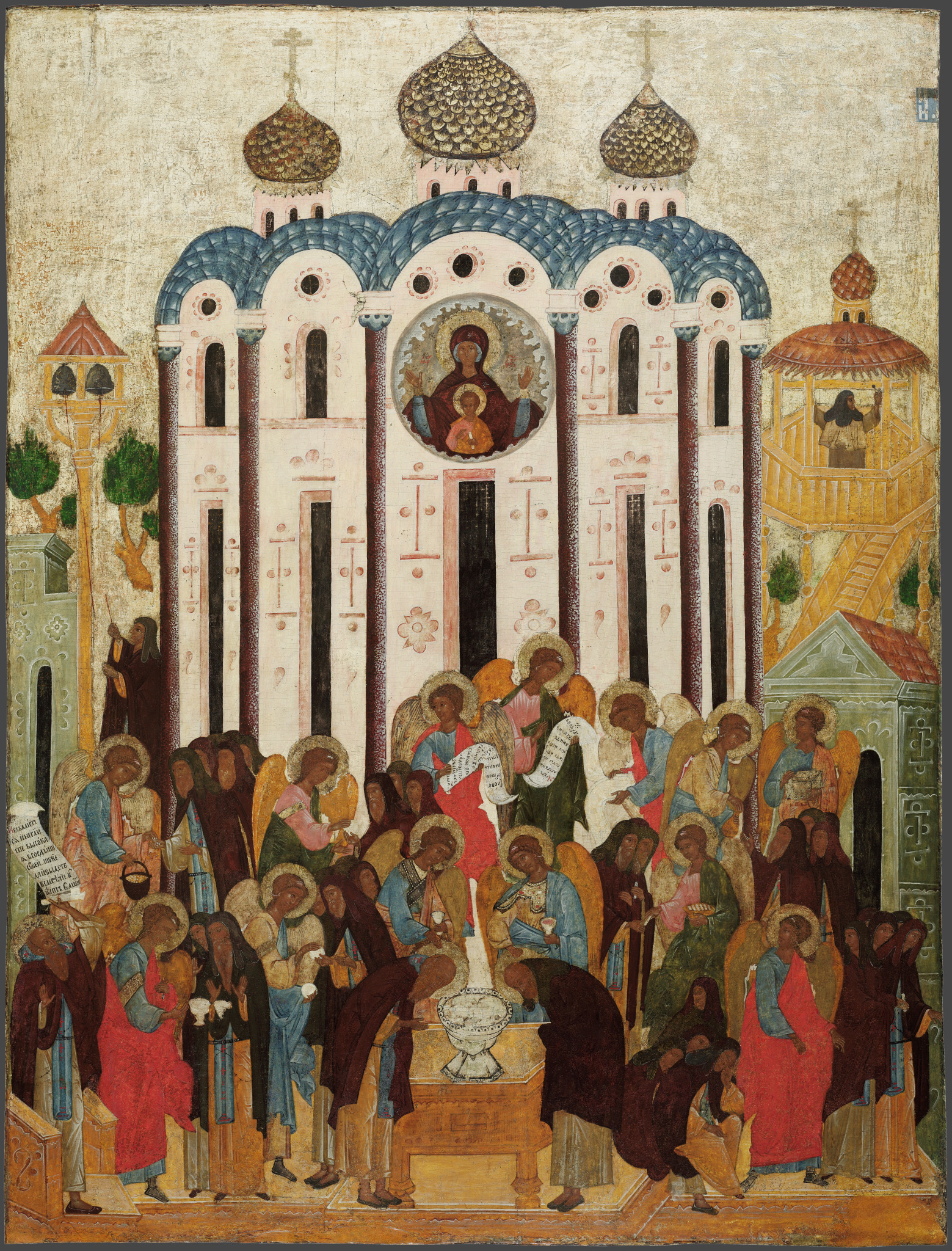 Видение преподобного Евлогия, 1565s–1590s
