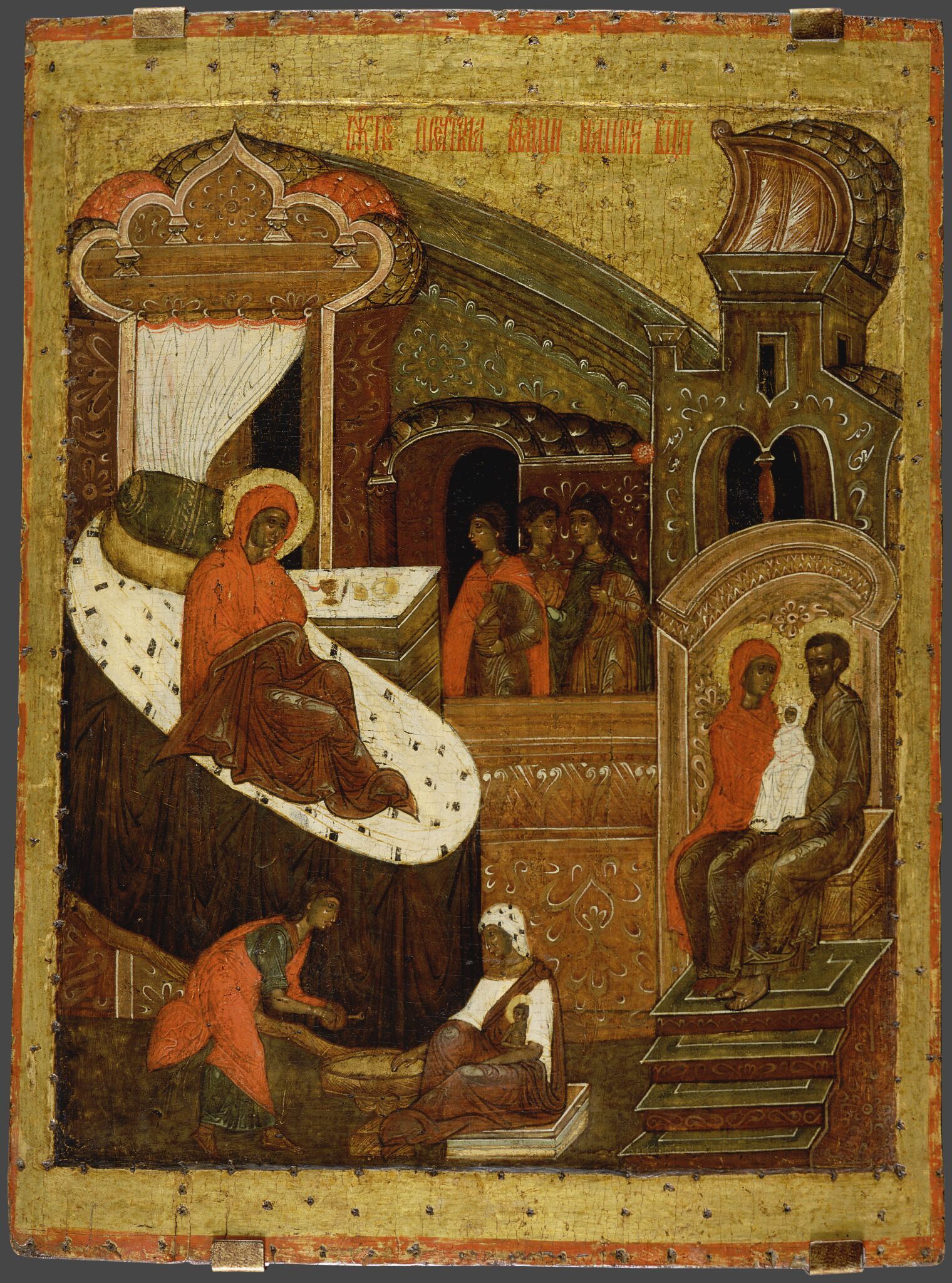 Рождество Богоматери, second half of the 16th century