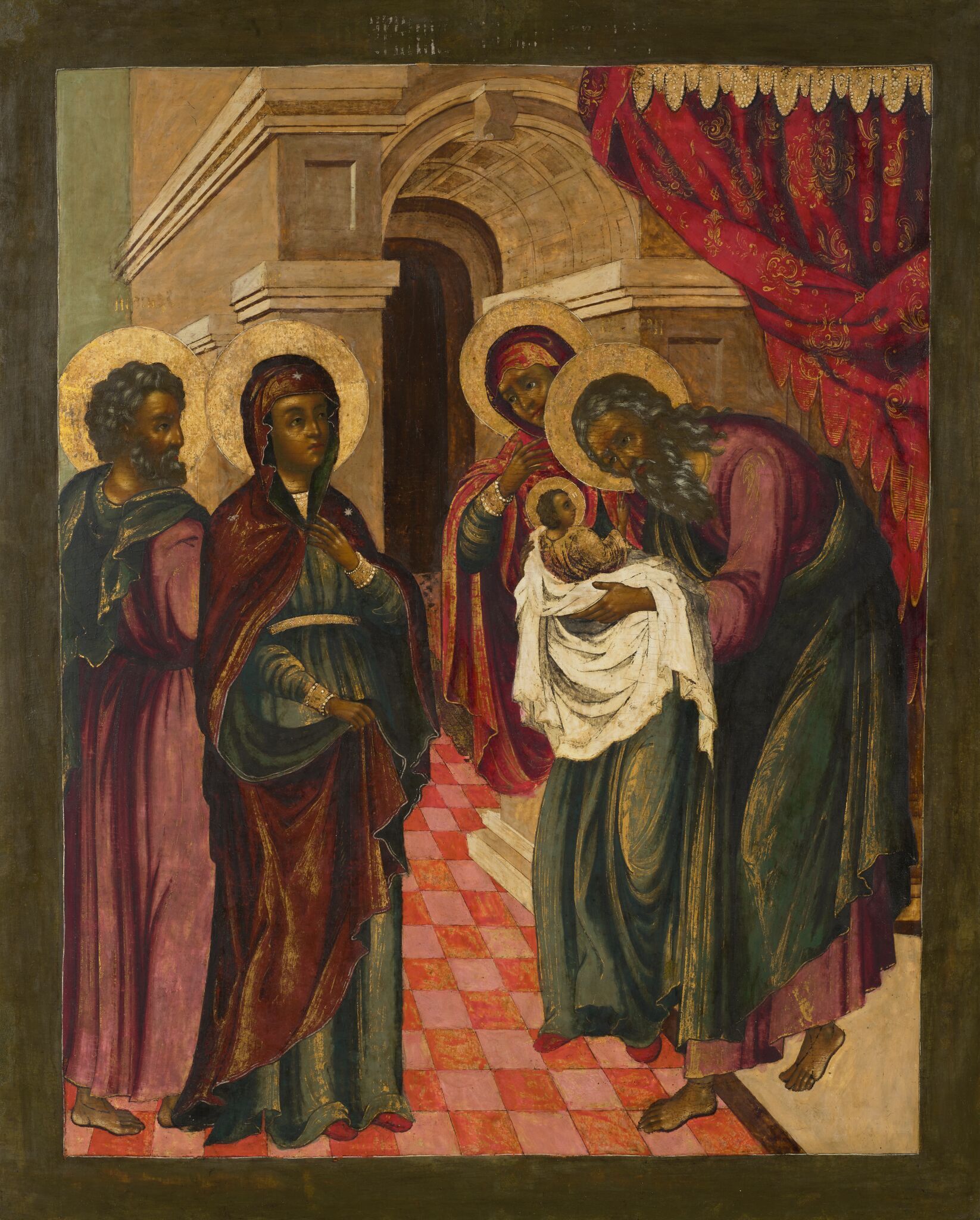 Сретение, Kirill Ulanov, late 17th – early 18th century
