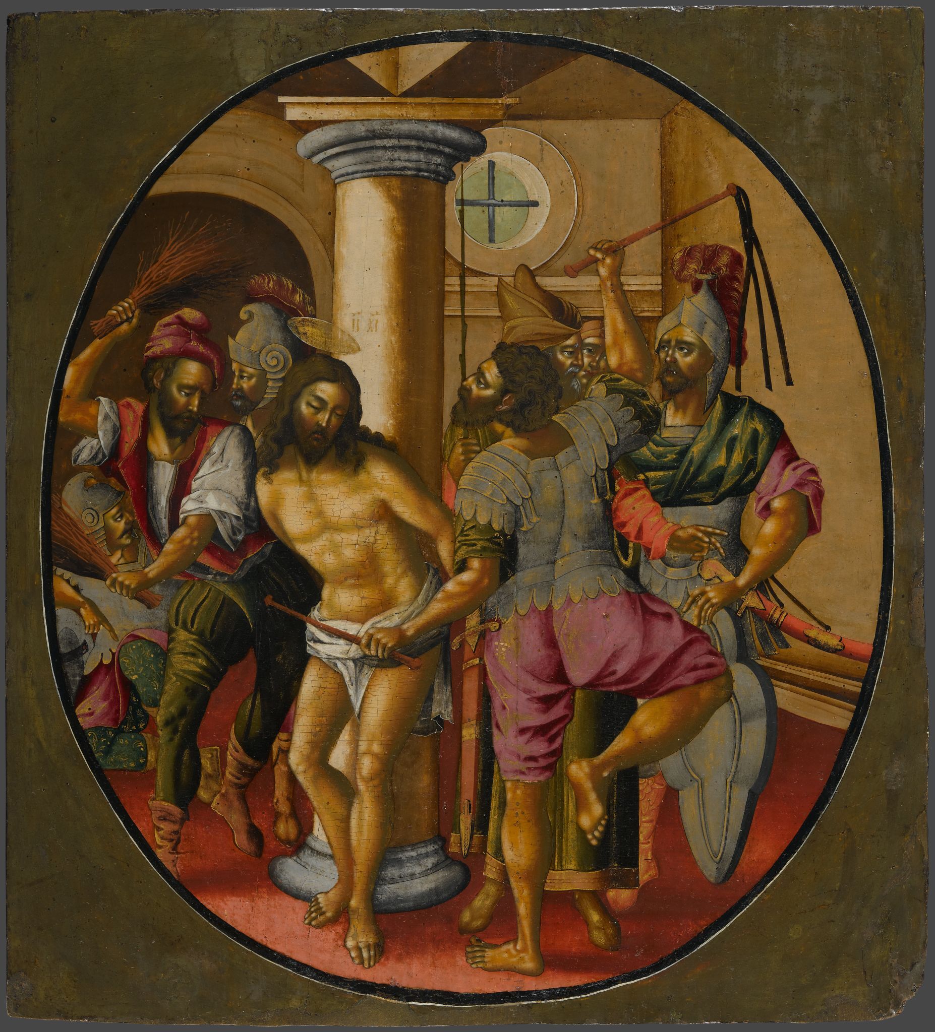 Бичевание Христа, Kirill Ulanov, late 17th – early 18th century