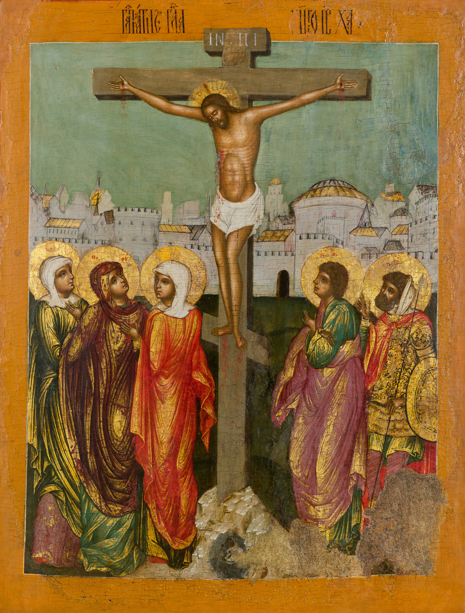 Распятие, Georgiy Zinovyev, 1673