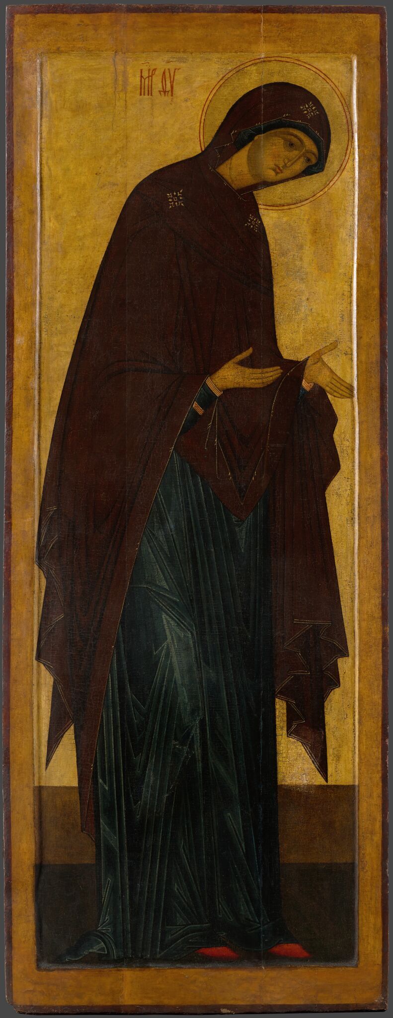 Богоматерь, 16th century (?), early 20th century