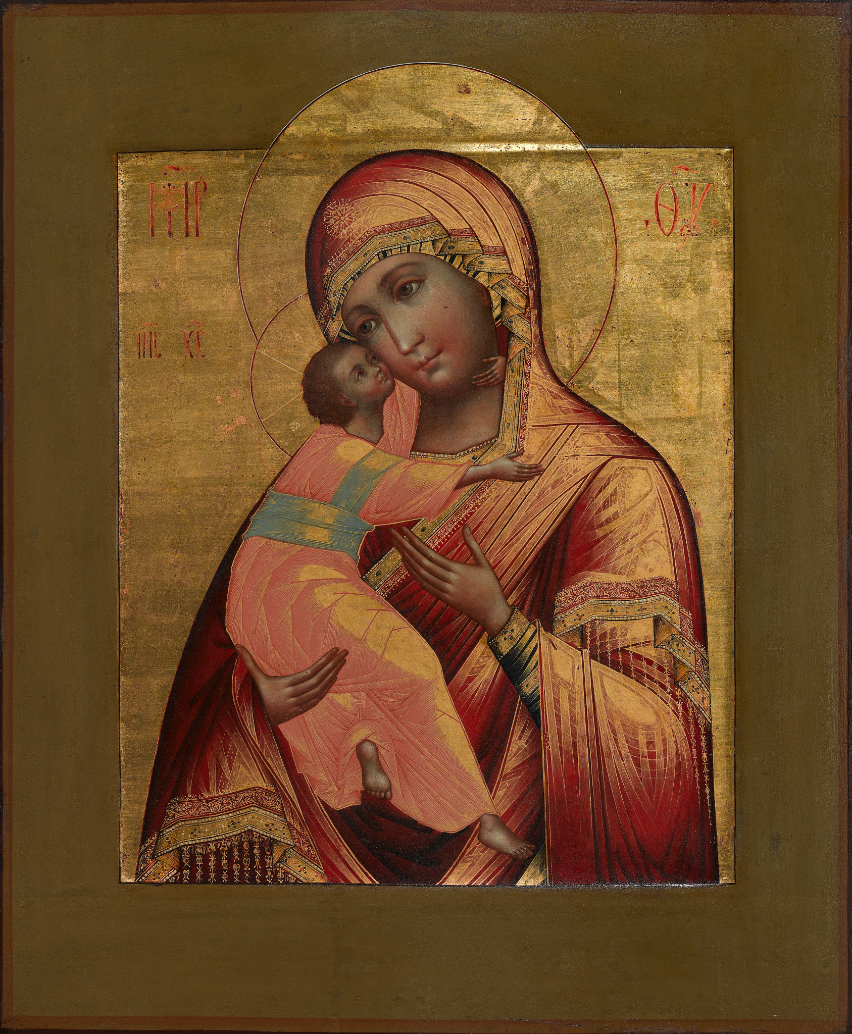 Богоматерь Владимирская, late 19th century