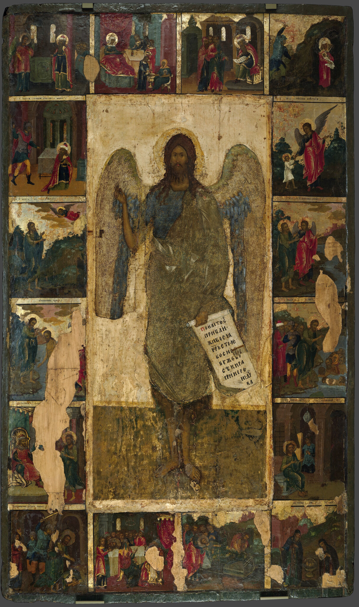 Иоанн Предтеча Ангел пустыни, 15th century