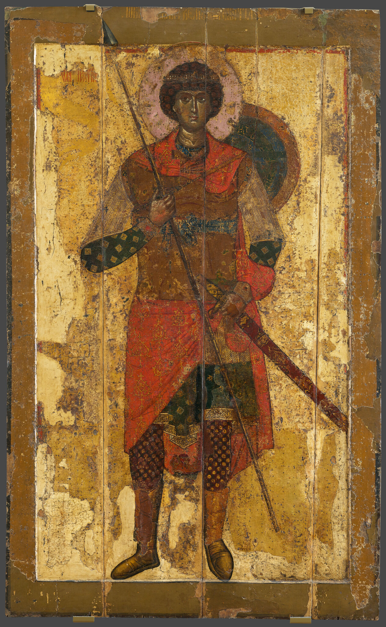Великомученик Георгий, 1130-40-е, с поновлениями первой половины XIV века