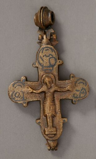 Крест-энколпион. Распятие; Богоматерь Купятицкая
