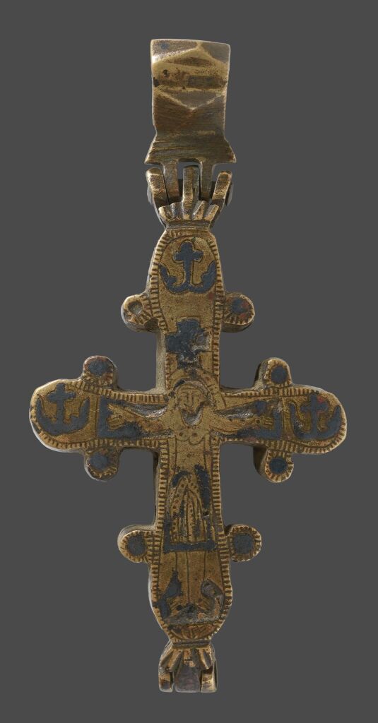 Крест-энколпион. Распятие; Богоматерь Влахернитисса