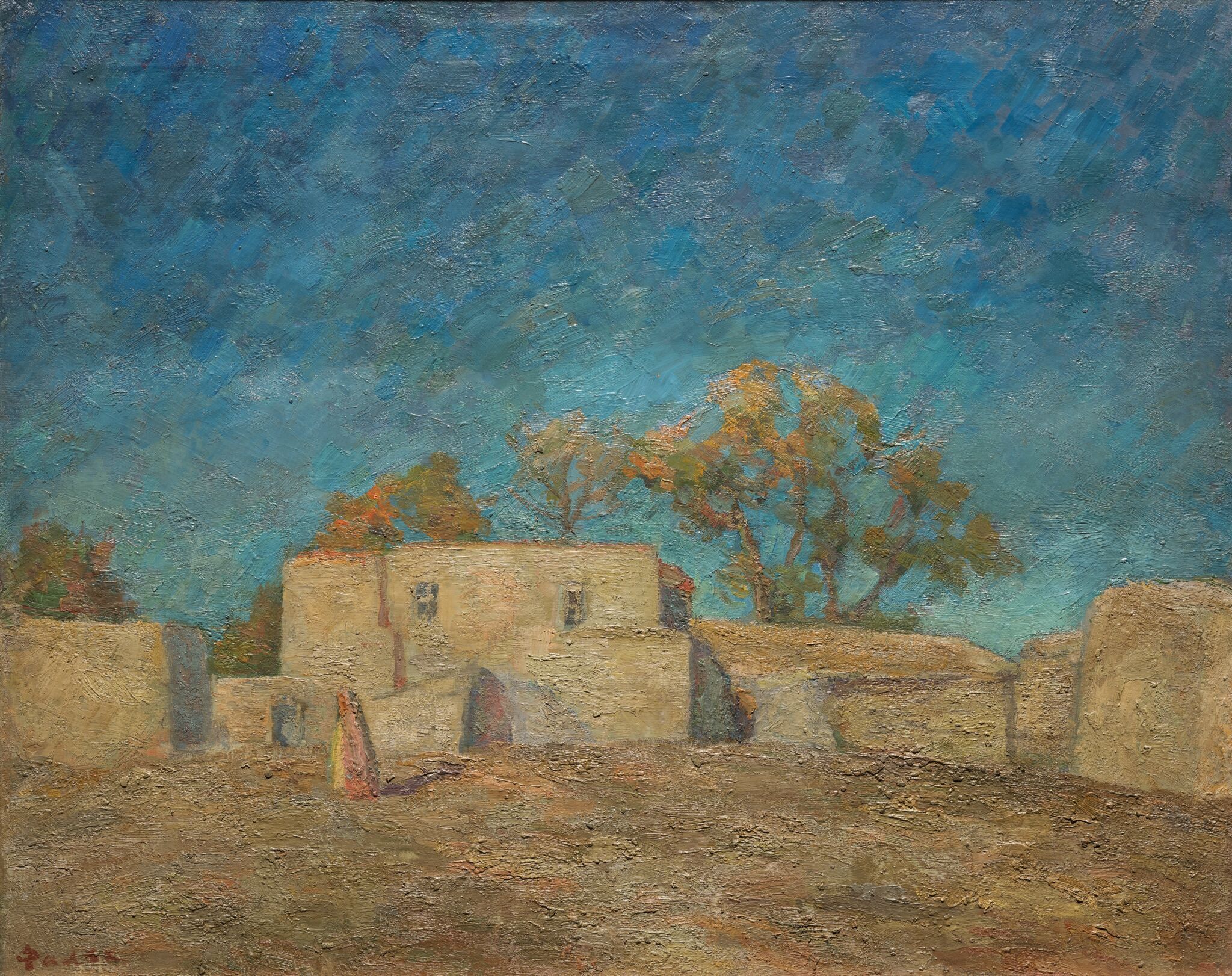 Золотой пустырь. Самарканд, Robert Falk, 1943