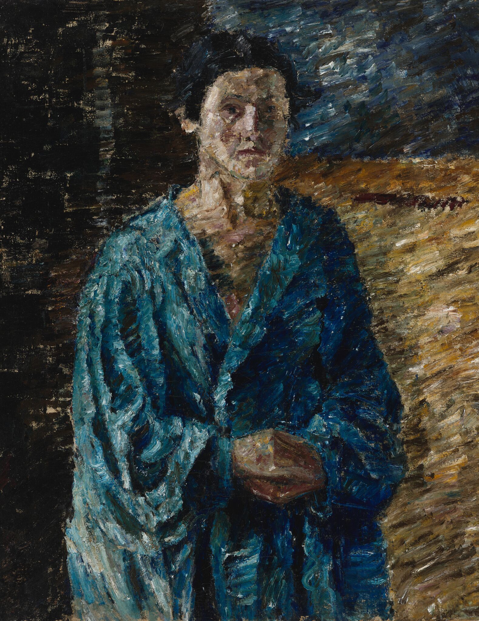 Автопортрет, Nadezhda Udaltsova, 1923