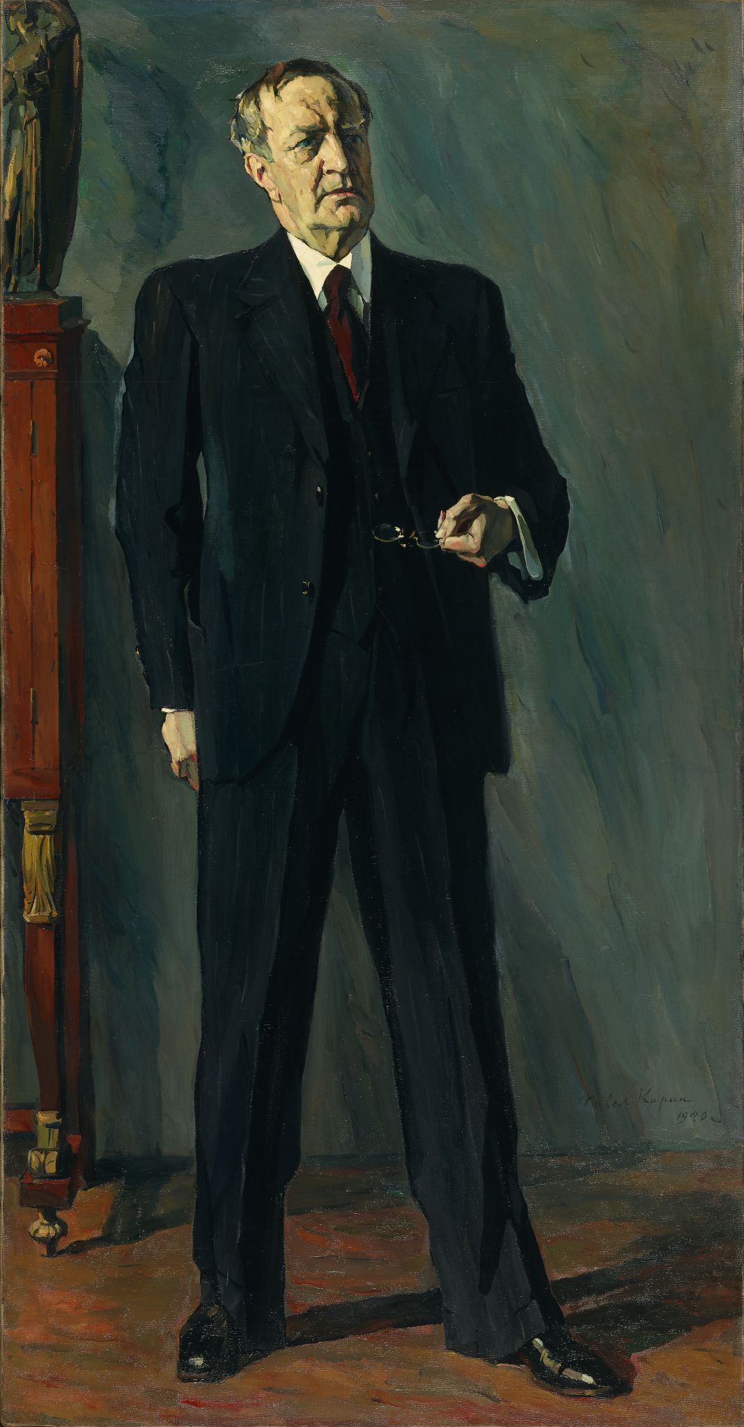 Портрет В.И. Качалова , Pavel Korin, 1940