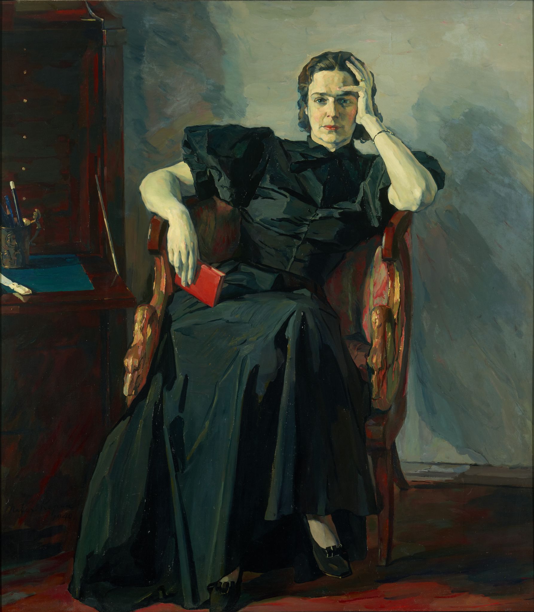 Портрет Н.А. Пешковой, Pavel Korin, 1940