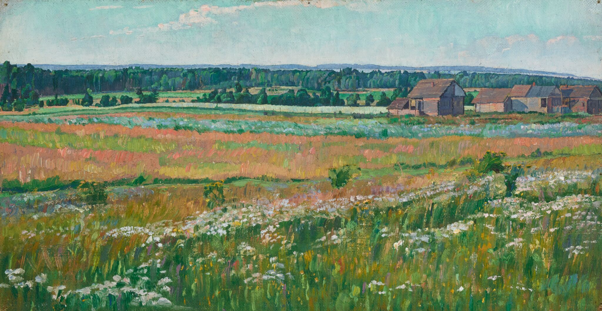 Деревня Ковшово, Aleksandr Korin, 1930