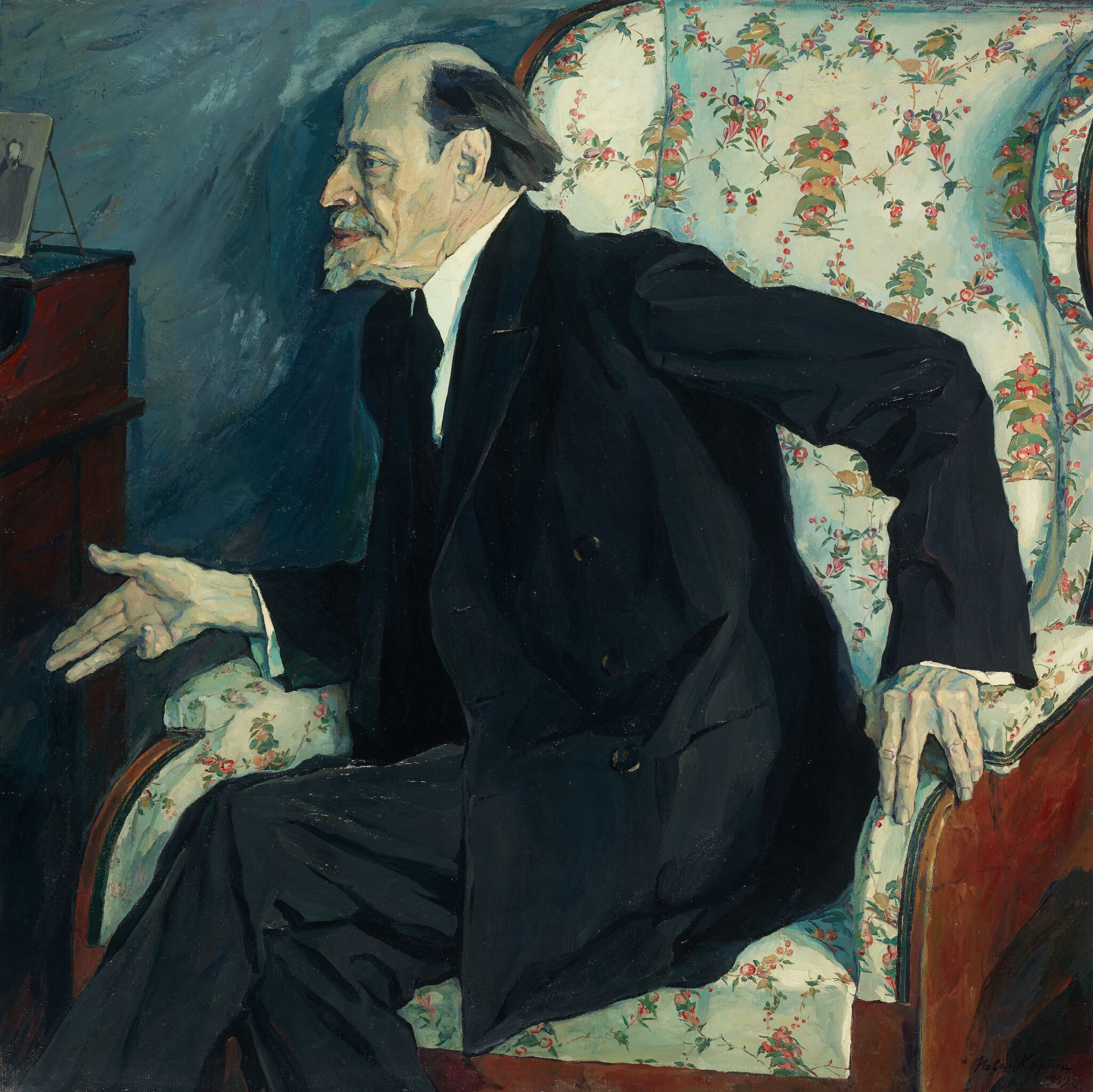 Портрет художника М.В. Нестерова, Pavel Korin, 1939