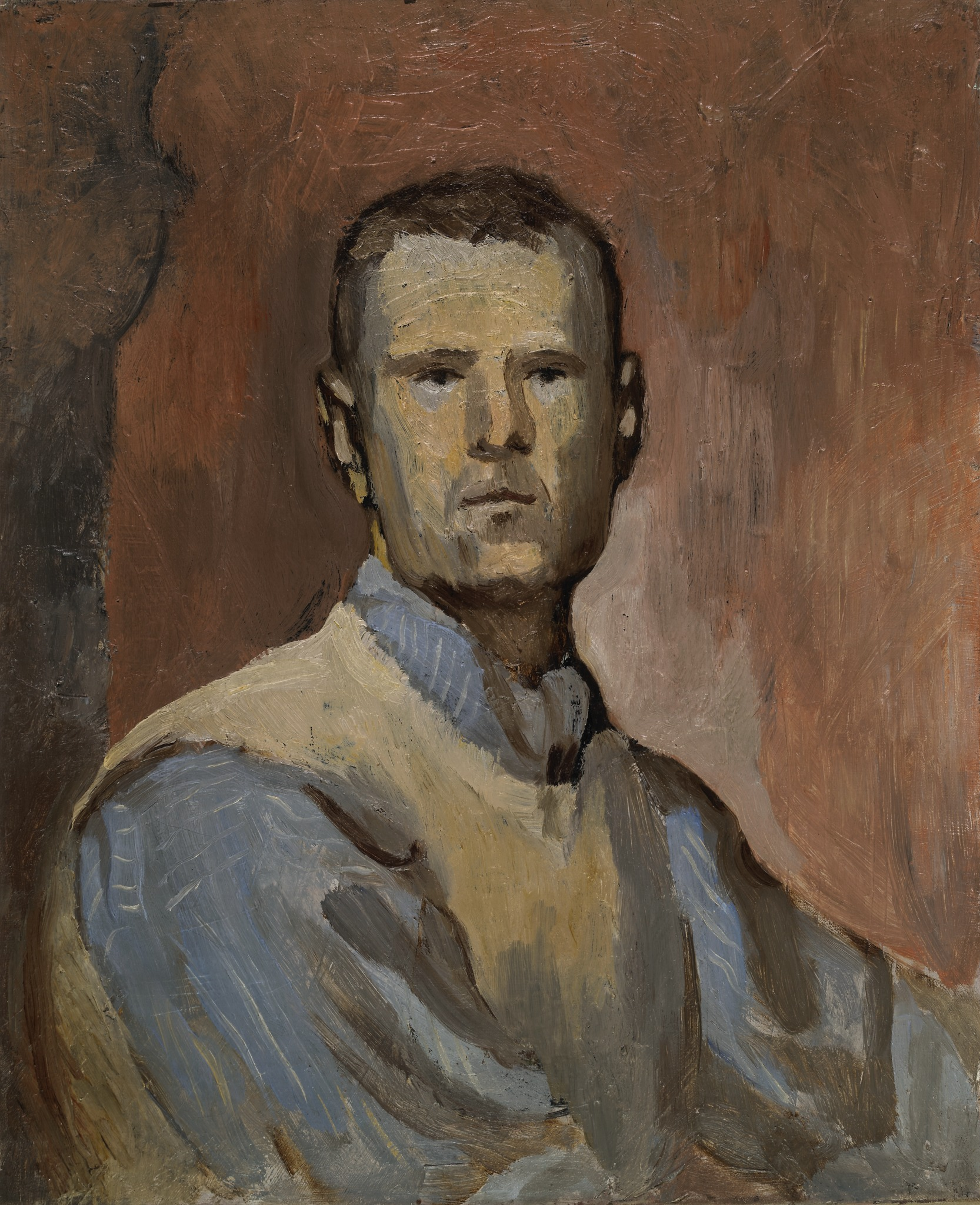Автопортрет, Ivan Basin, 1940