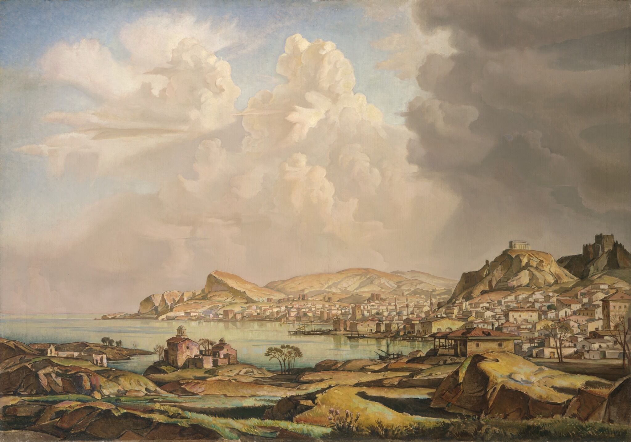Каффа (Старая Феодосия), Konstantin Bogaevsky, 1927