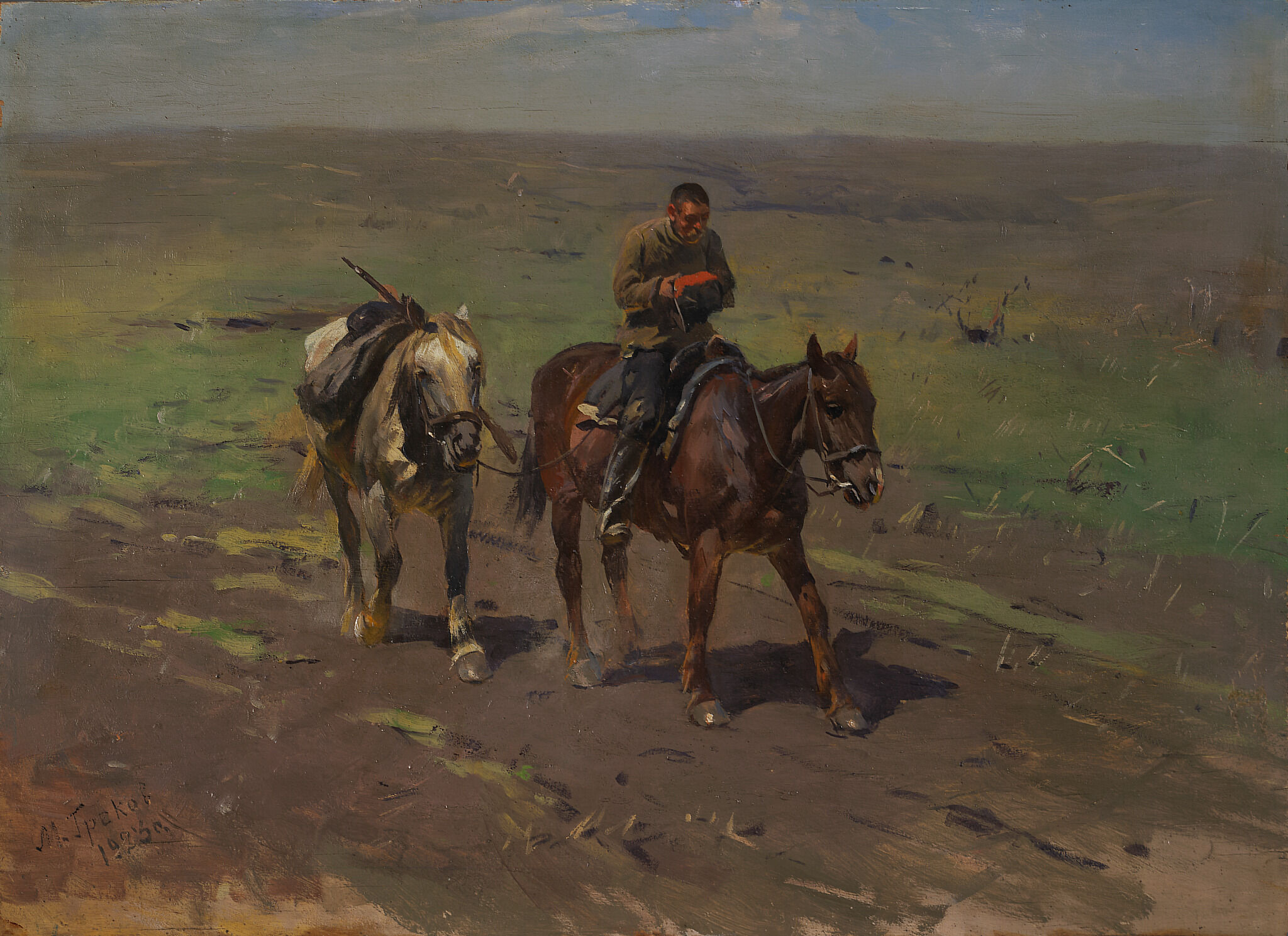 В отряд к Буденному, Grekov (Martyshchenko do 1911); Mitrofan Borisovich, 1923