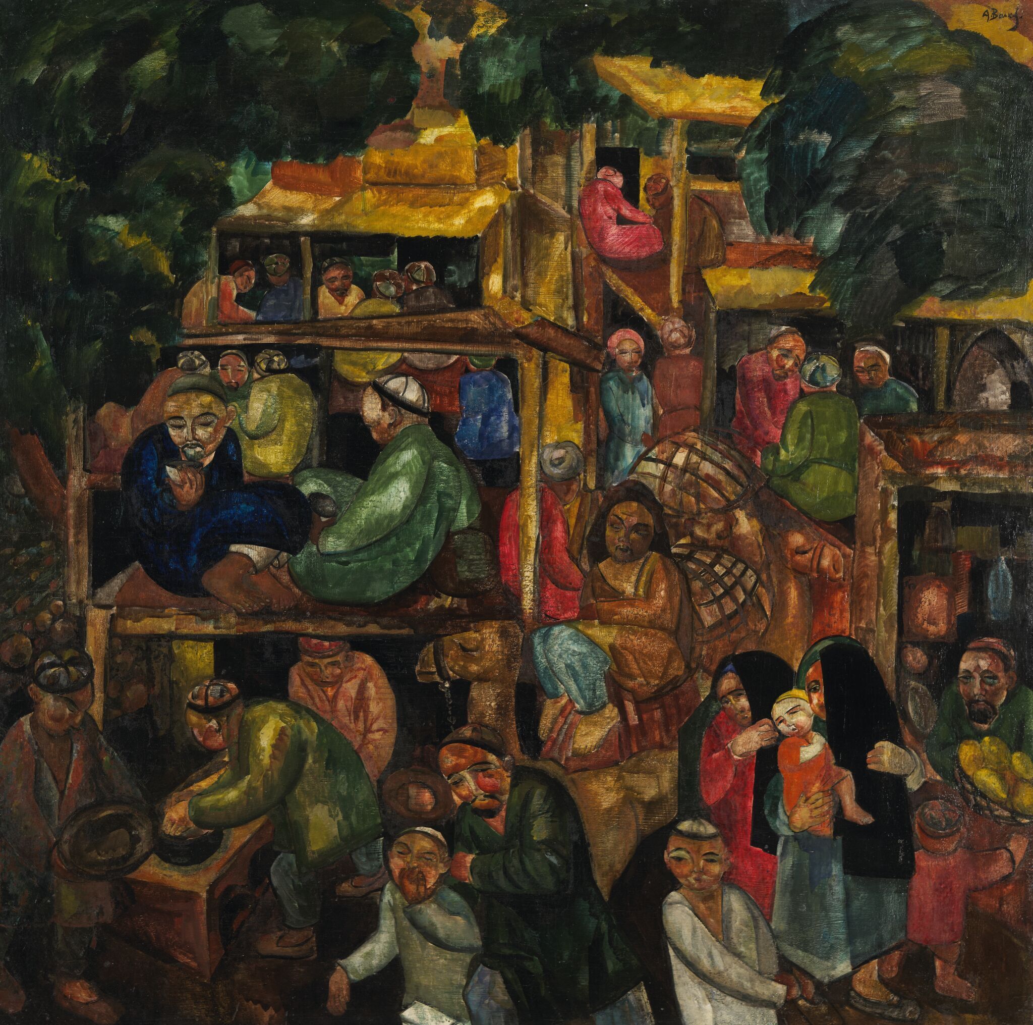 Чайханы старого города, Aleksandr Volkov, 1926