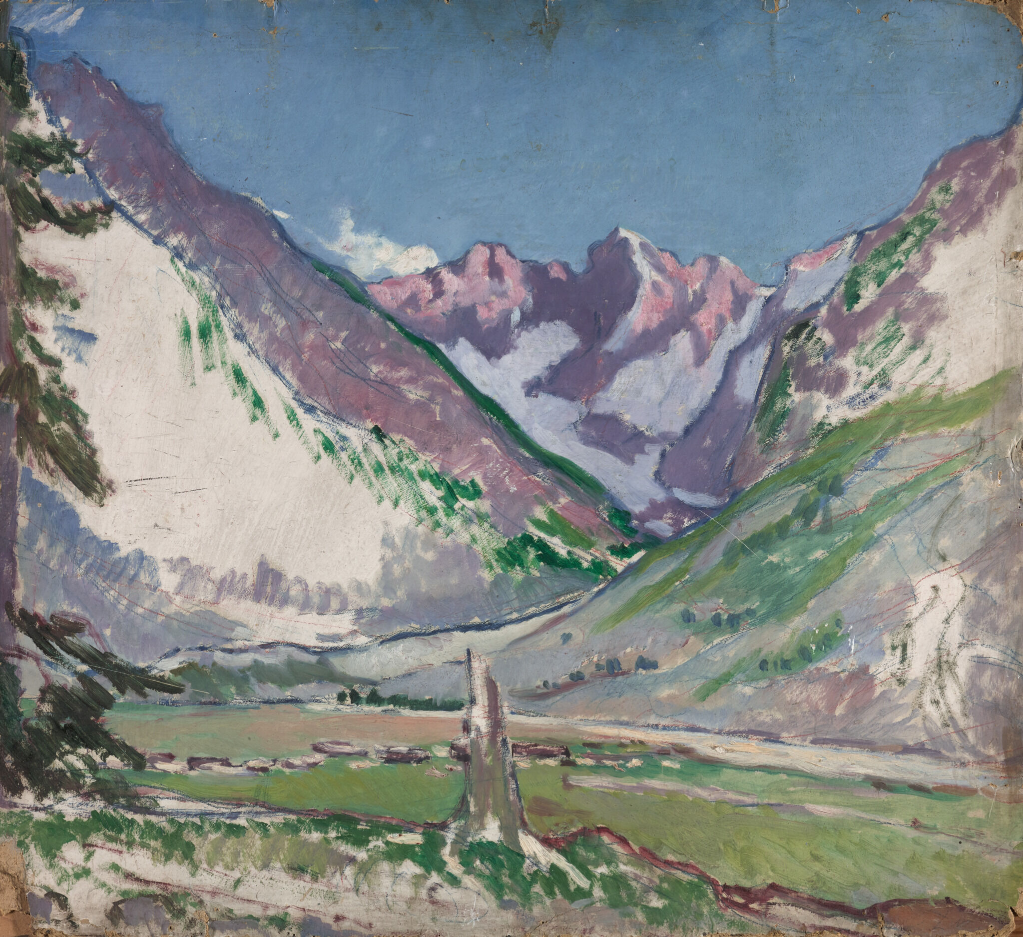 Горы, Konstantin Istomin, 1928